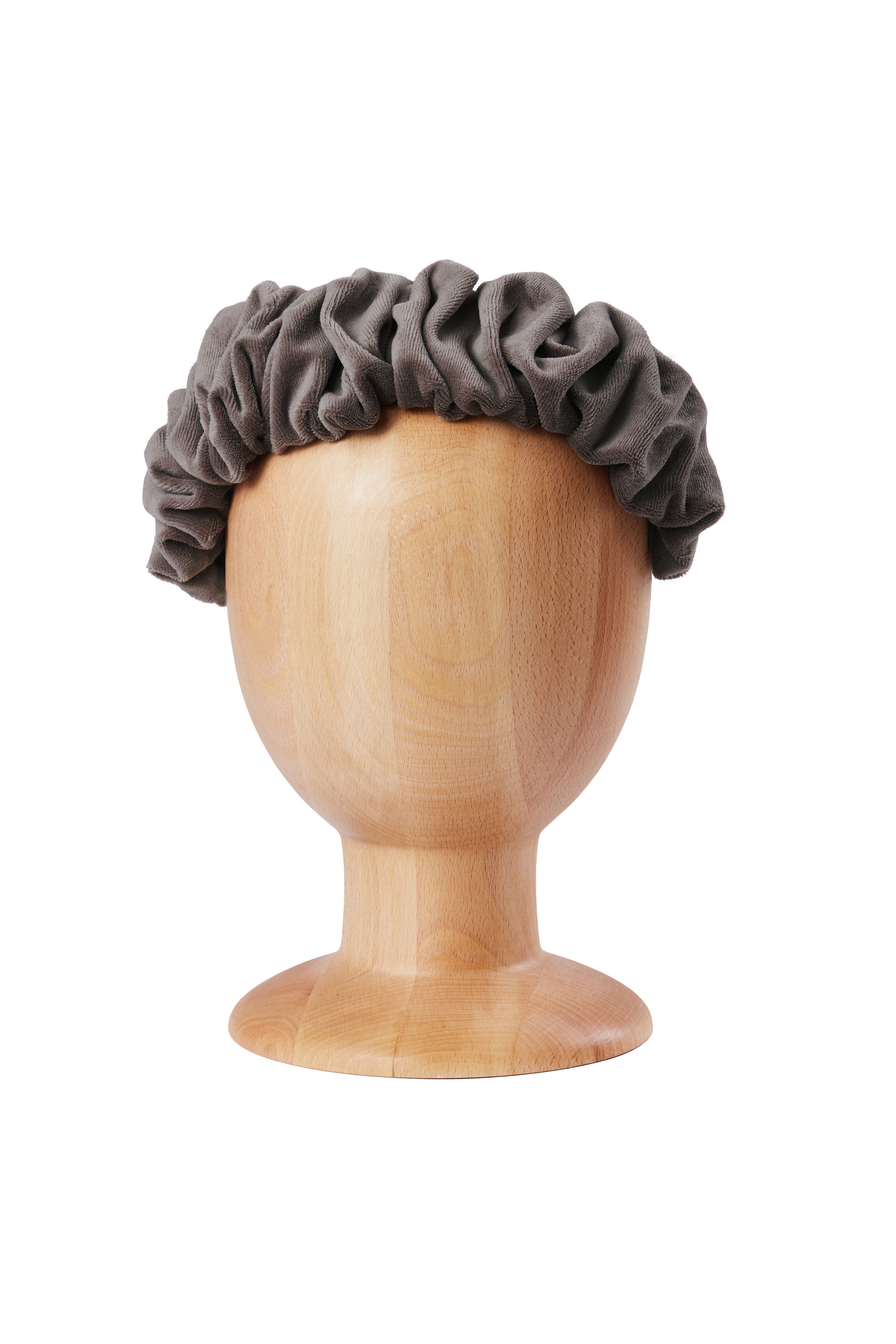 Royal Headband Velvet Divine Beige