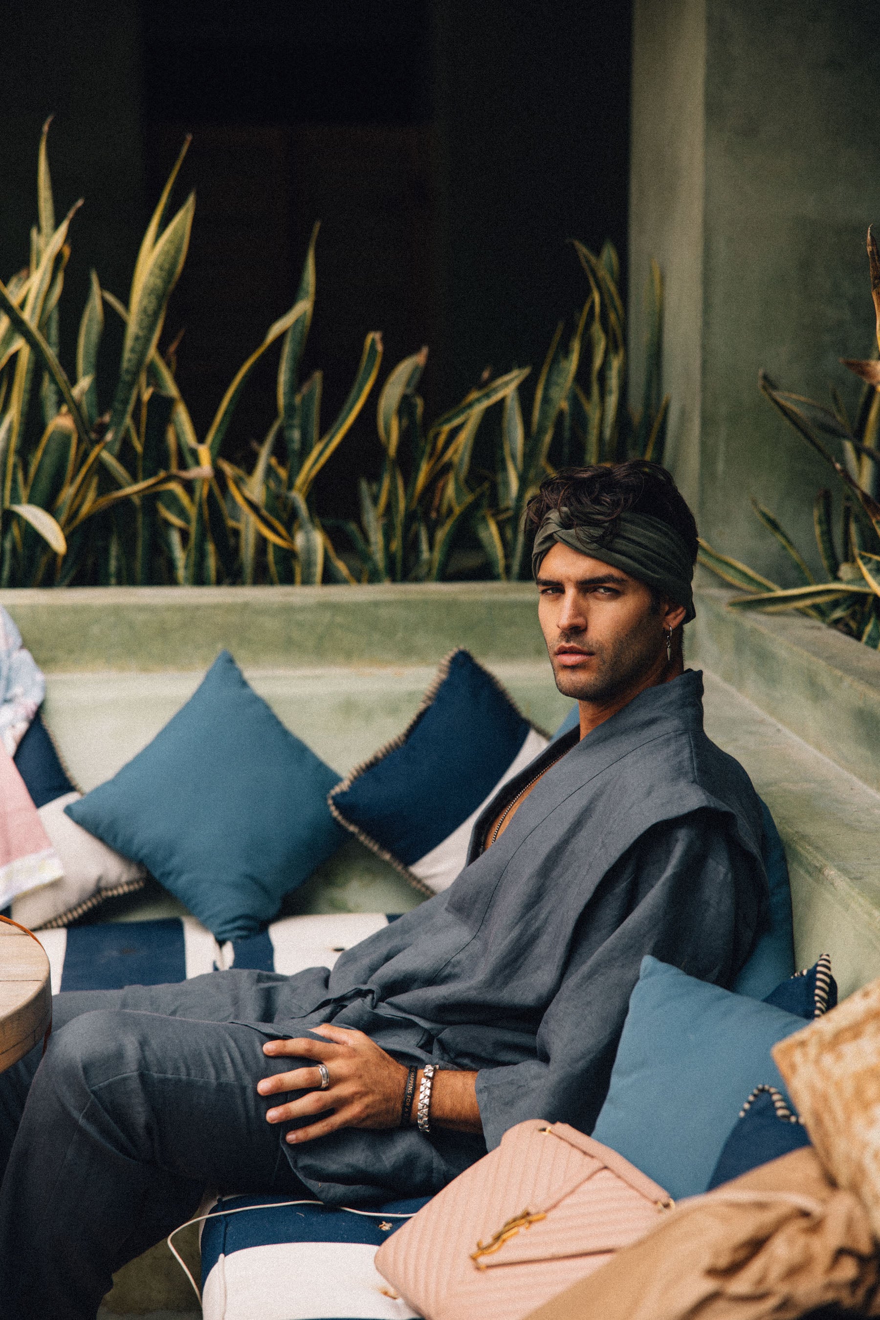 Hakama For Him Linen Denim