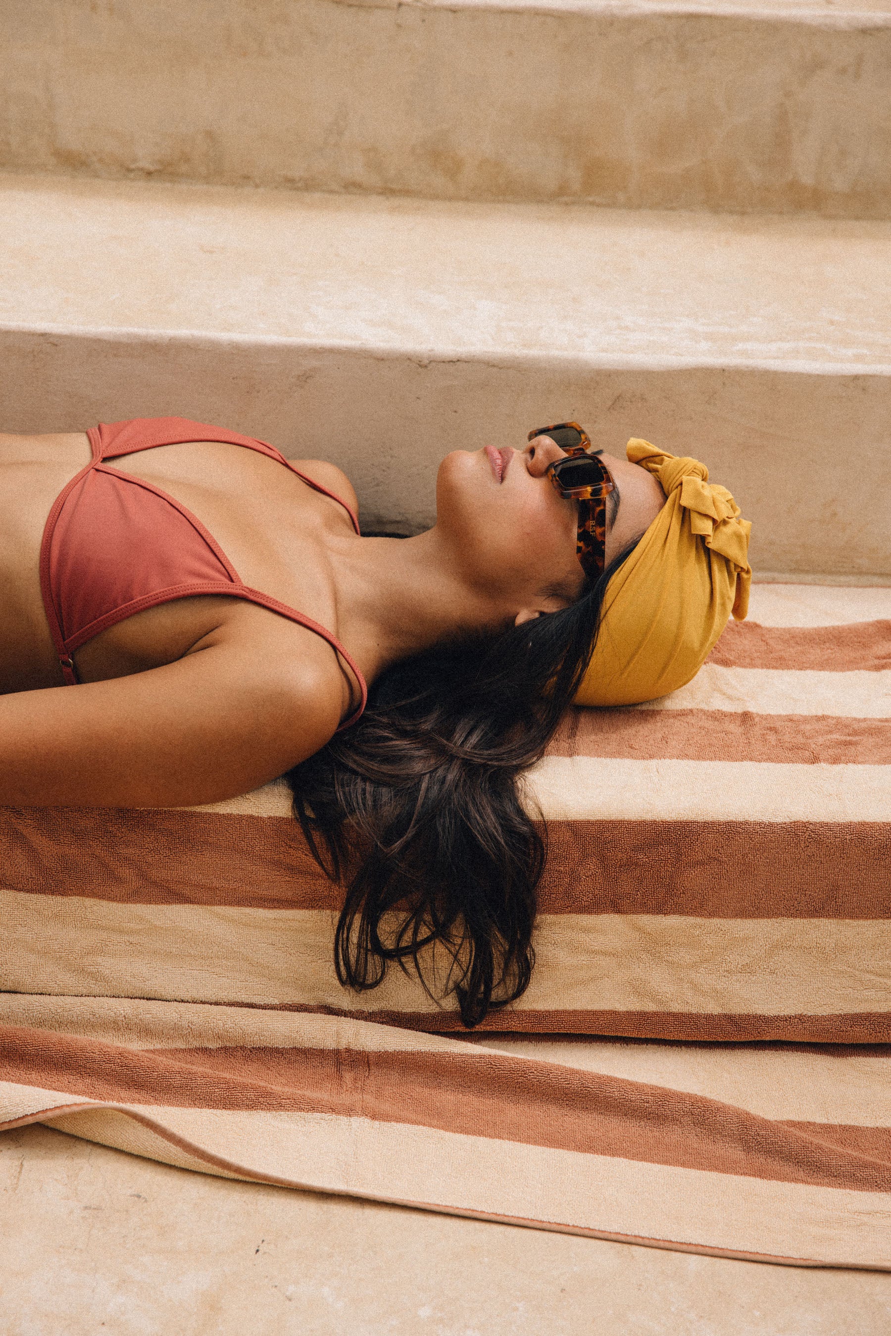 Turban No.3 Bamboo Light Mustard
