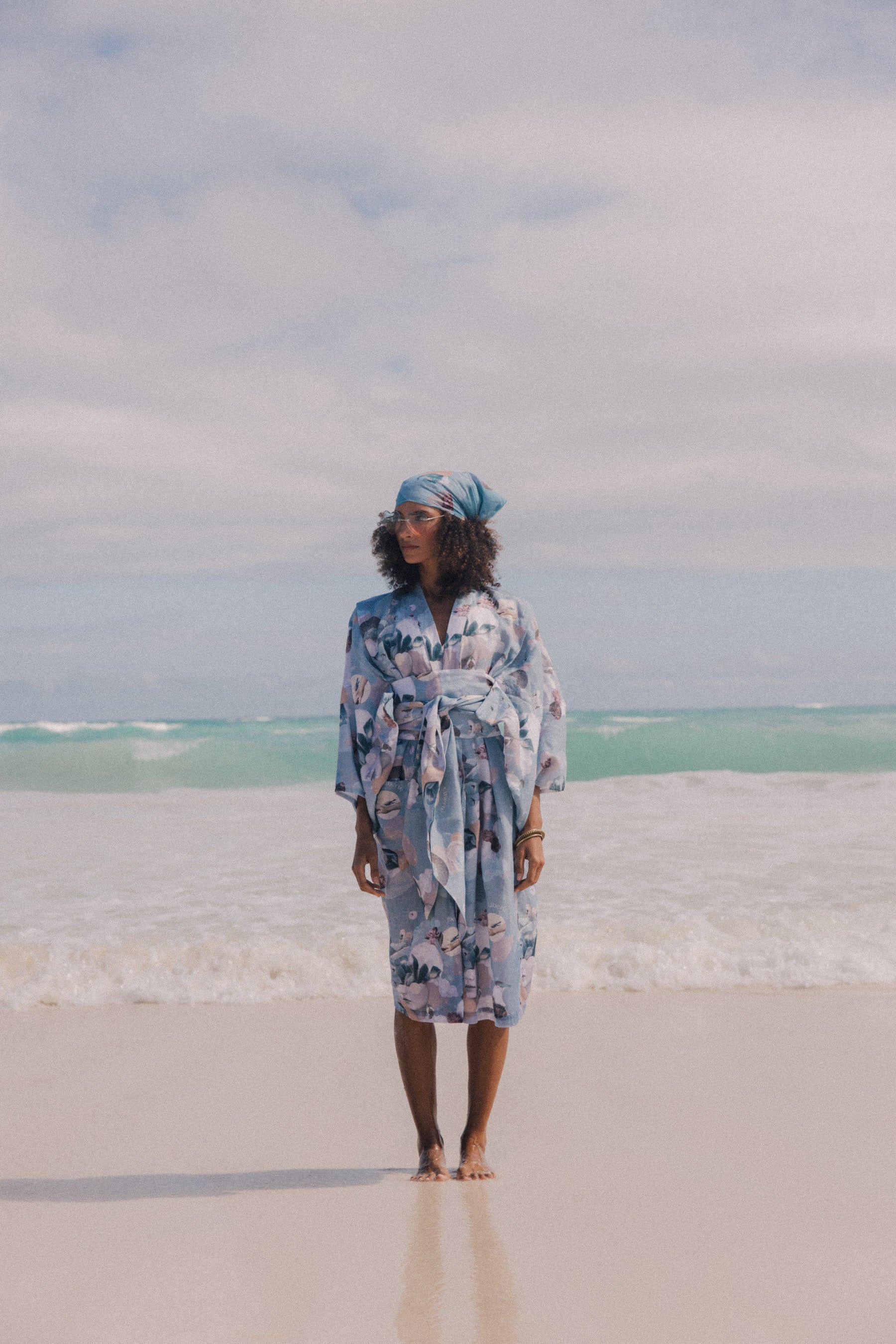 Yukata Kimono Mente Aperta Blue