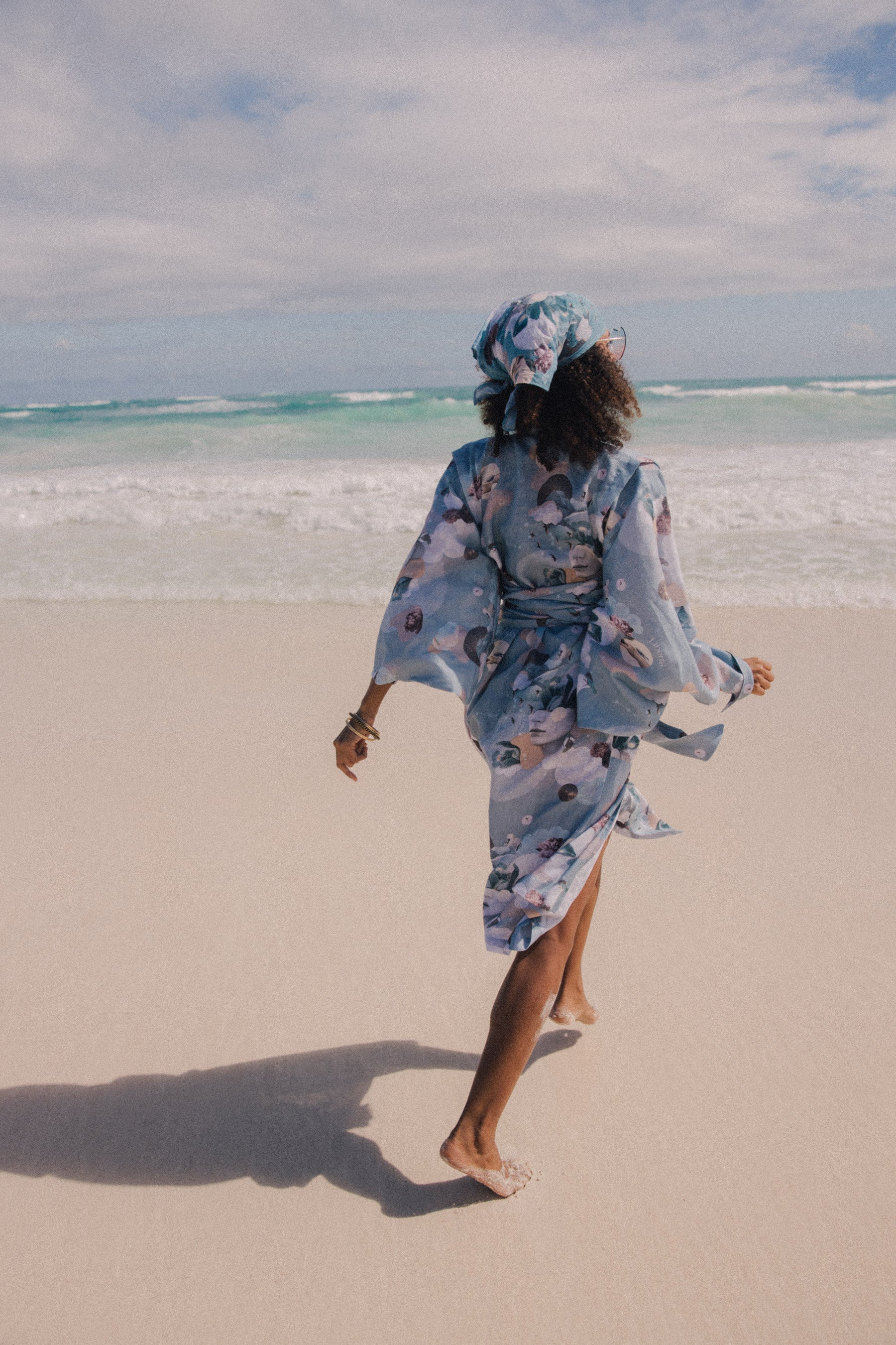 Yukata Kimono Mente Aperta Blue