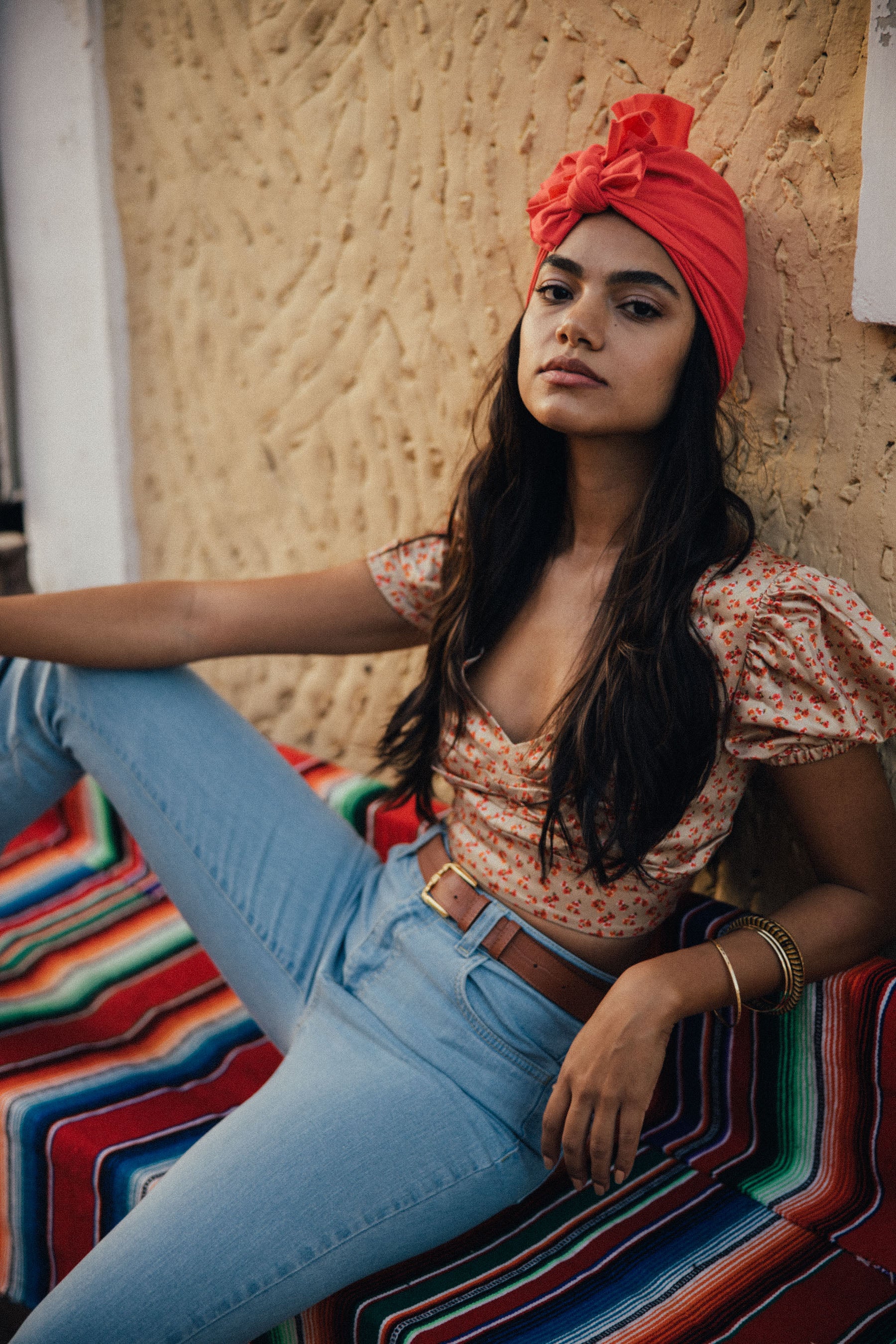 Turban No.3 Organic Living Coral