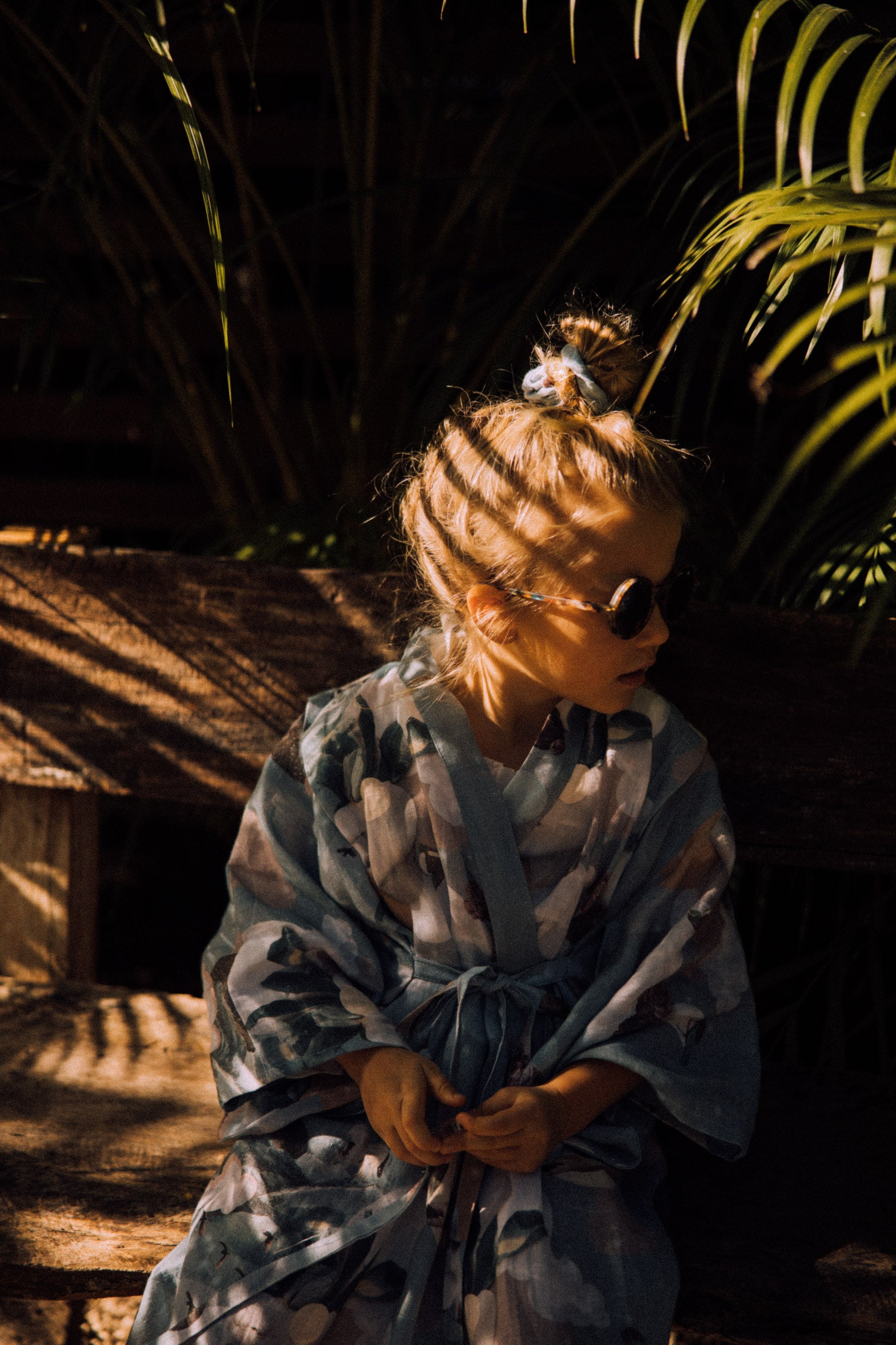 Yukata Kimono Mente Aperta Blue