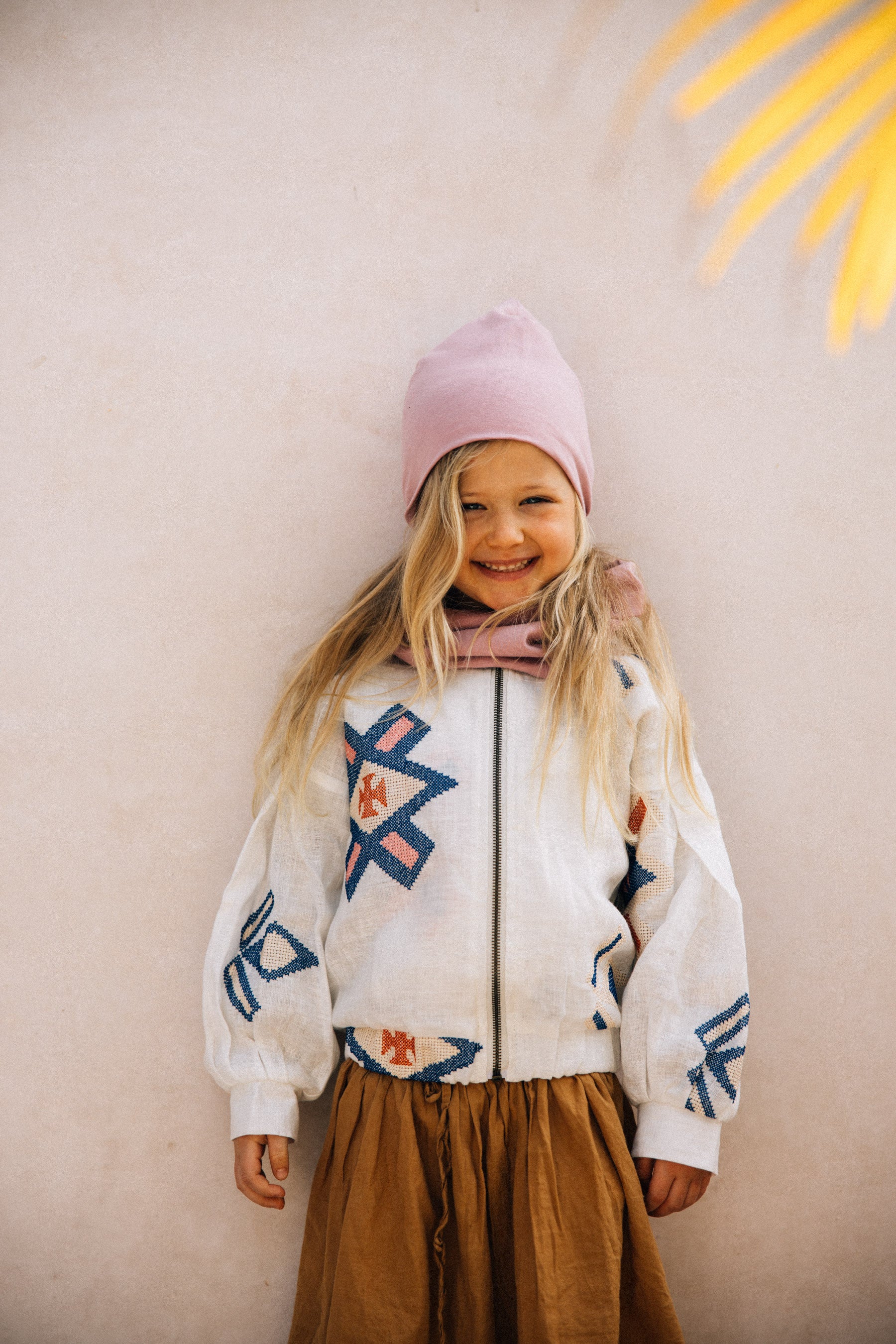 Czapka Organic Mauve Pink