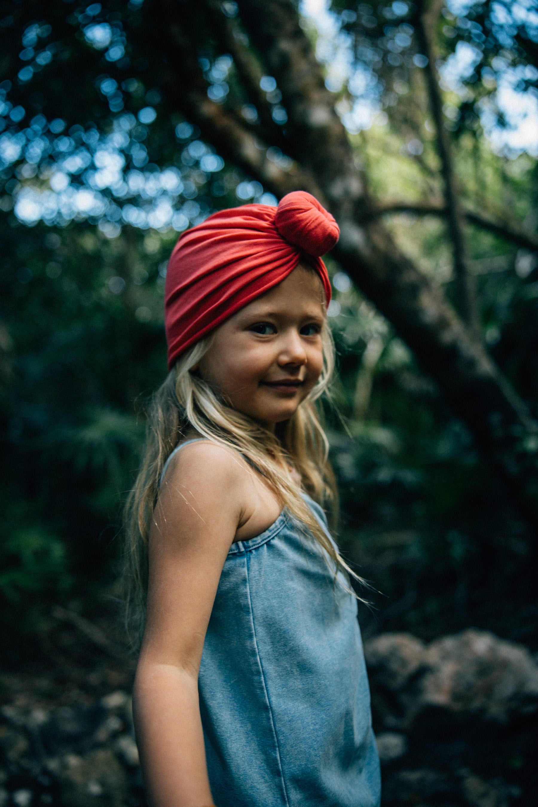 Turban No.2 Organic Living Coral