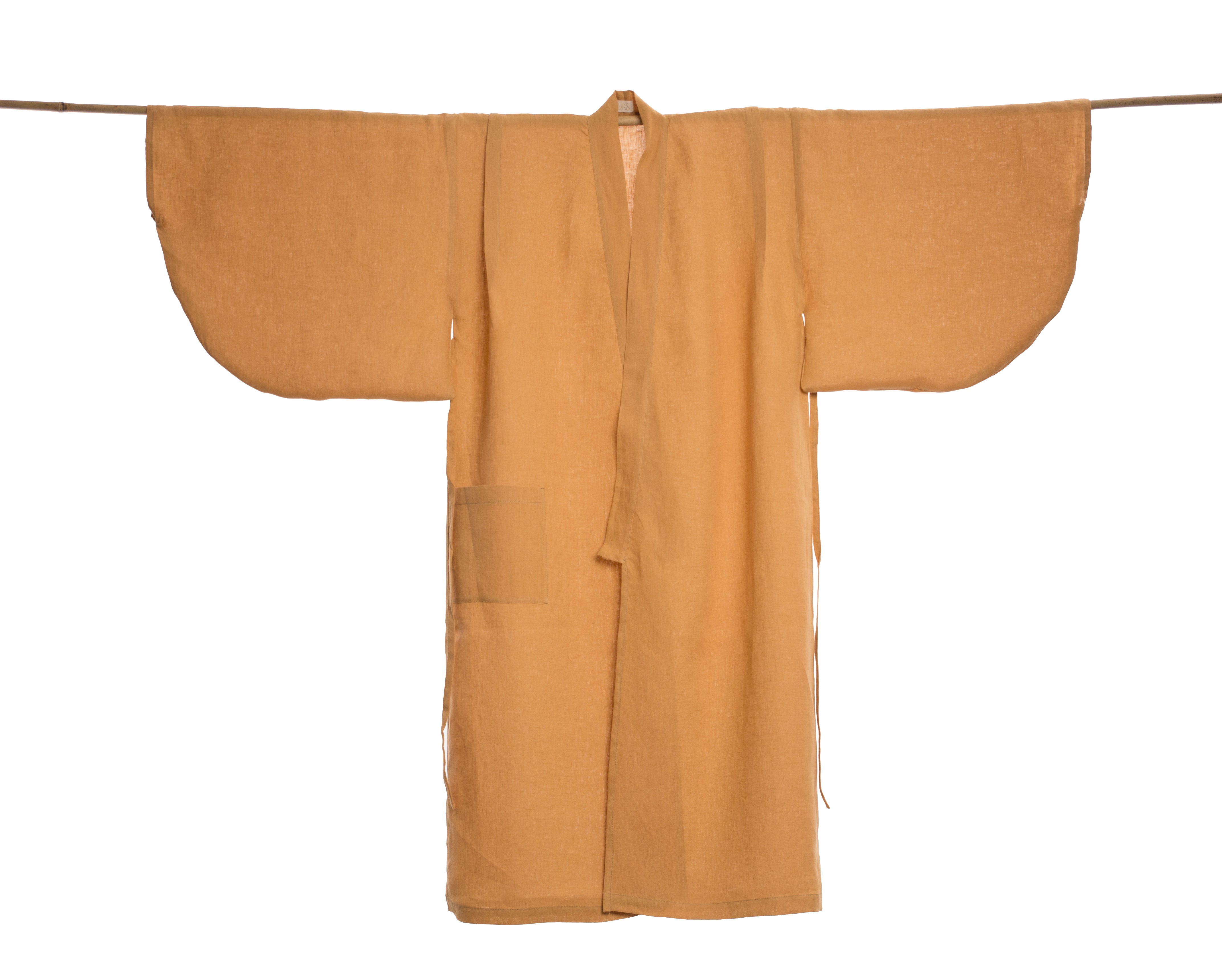 Yukata Kimono Linen Caramel