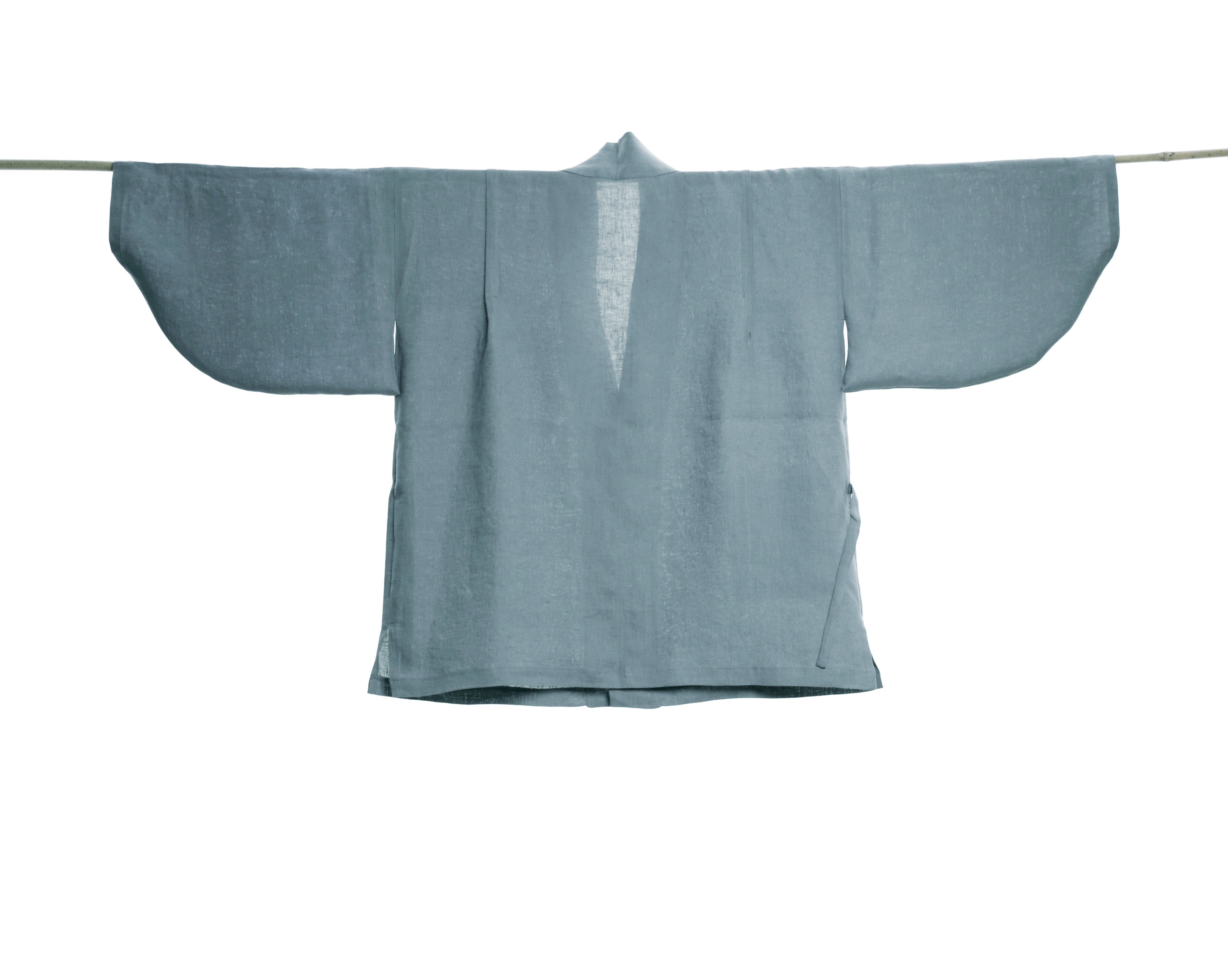 Haori Kimono Linen Blue