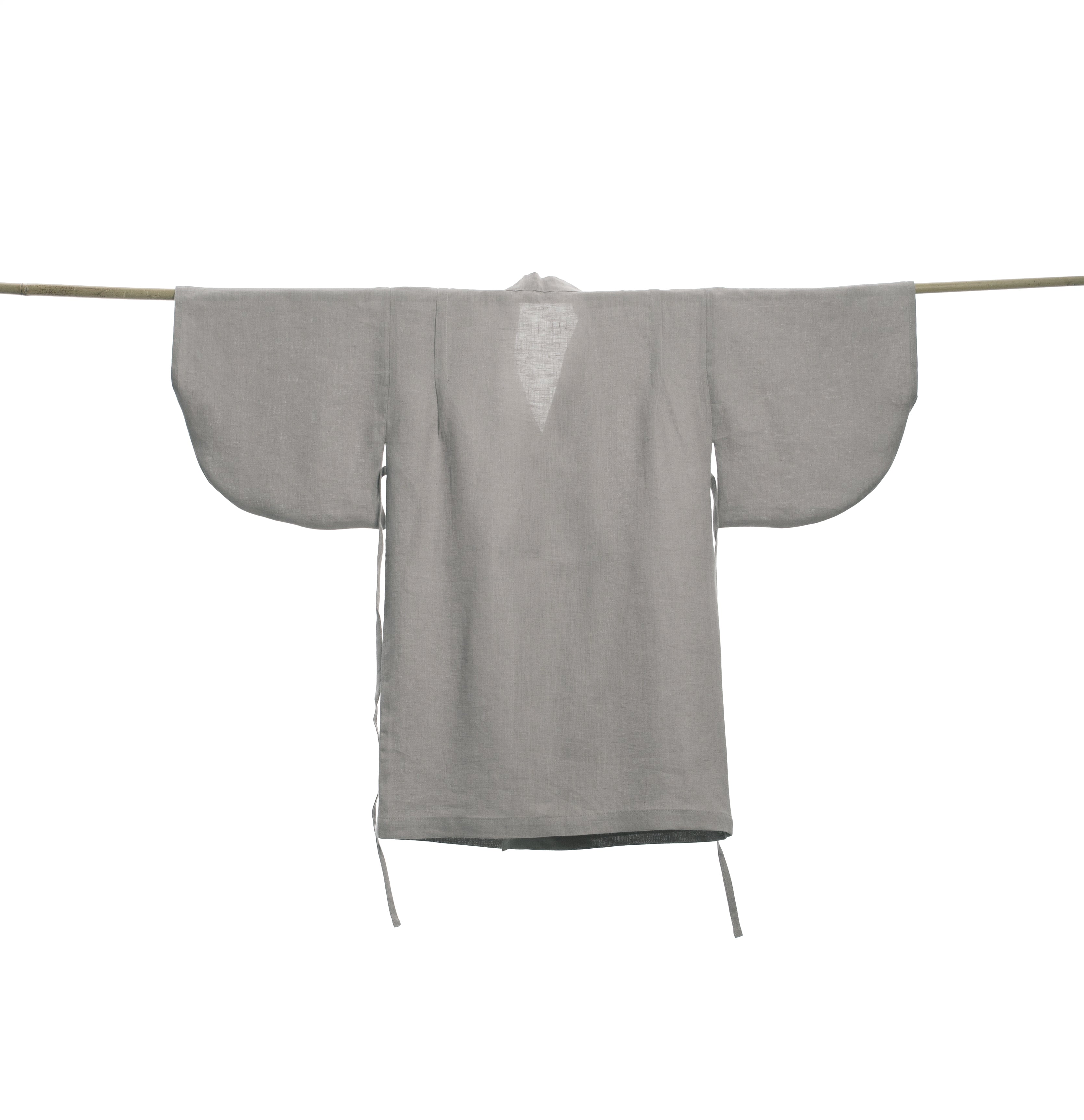 Yukata Kimono Linen Silver