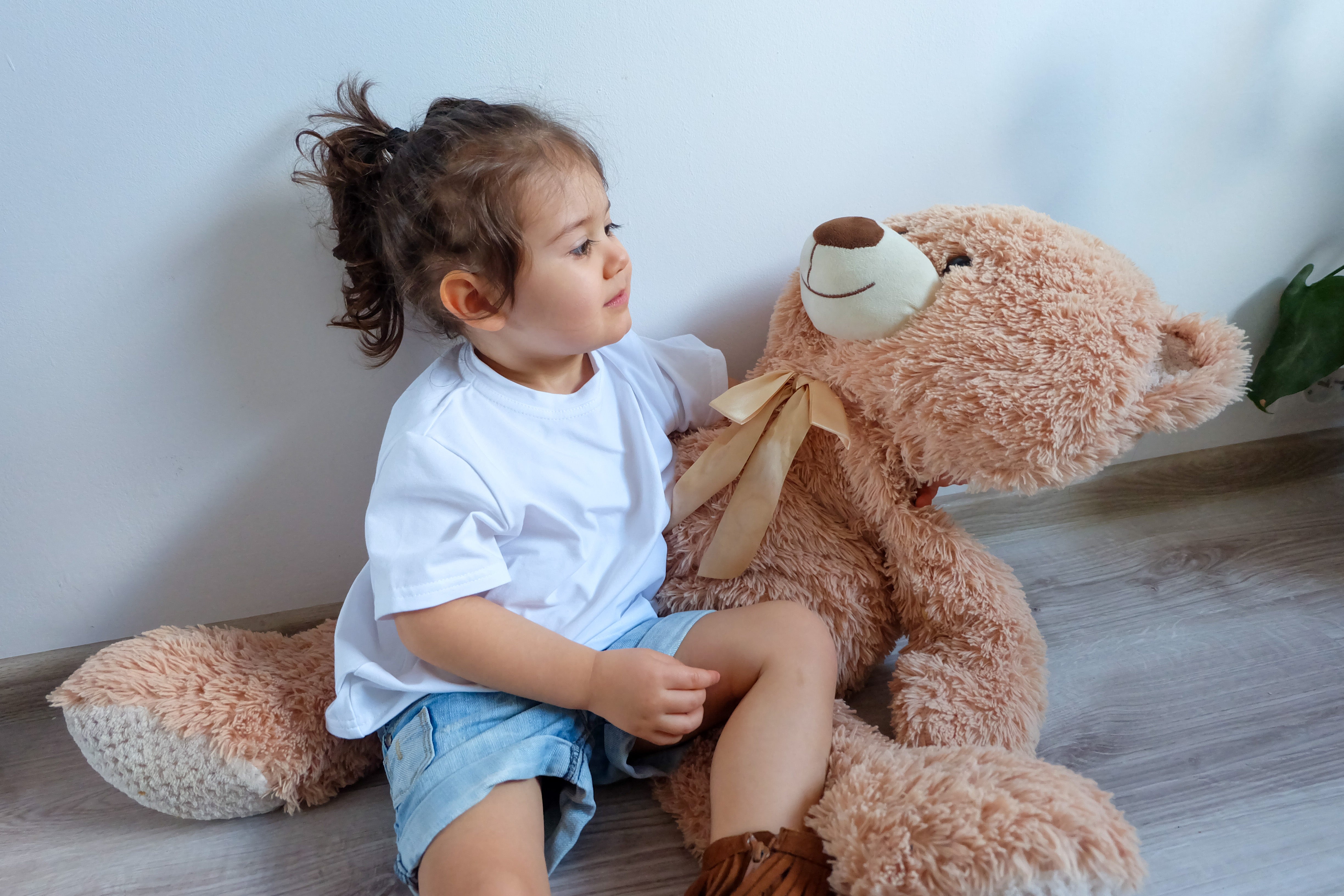 Oversize T-shirt Organic White Kids SALE