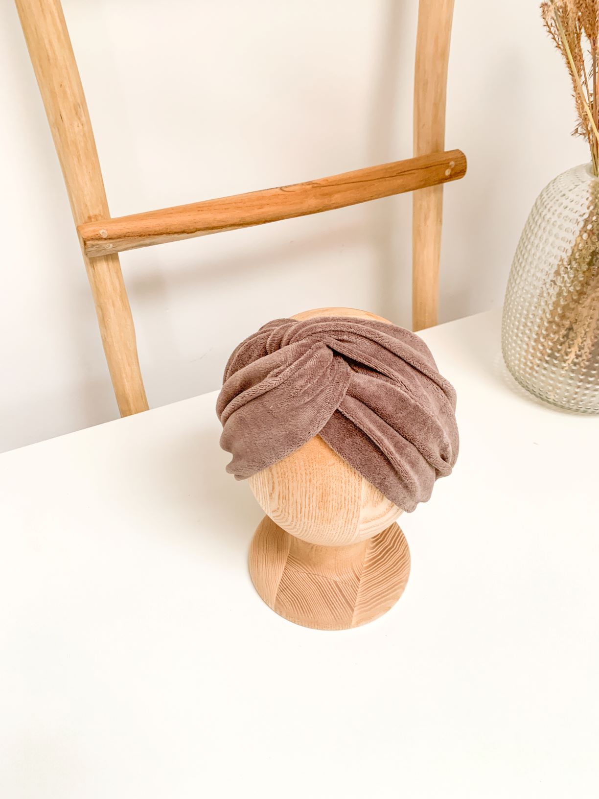 Turband Maxi Velvet Divine Beige