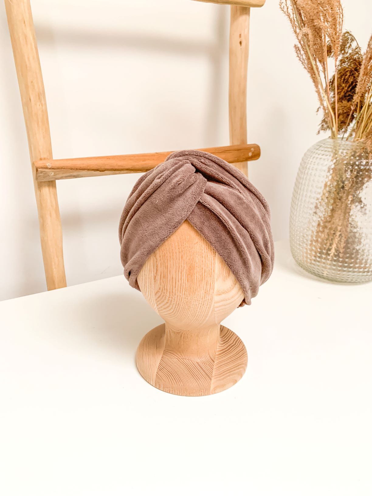 Turband Maxi Velvet Divine Beige