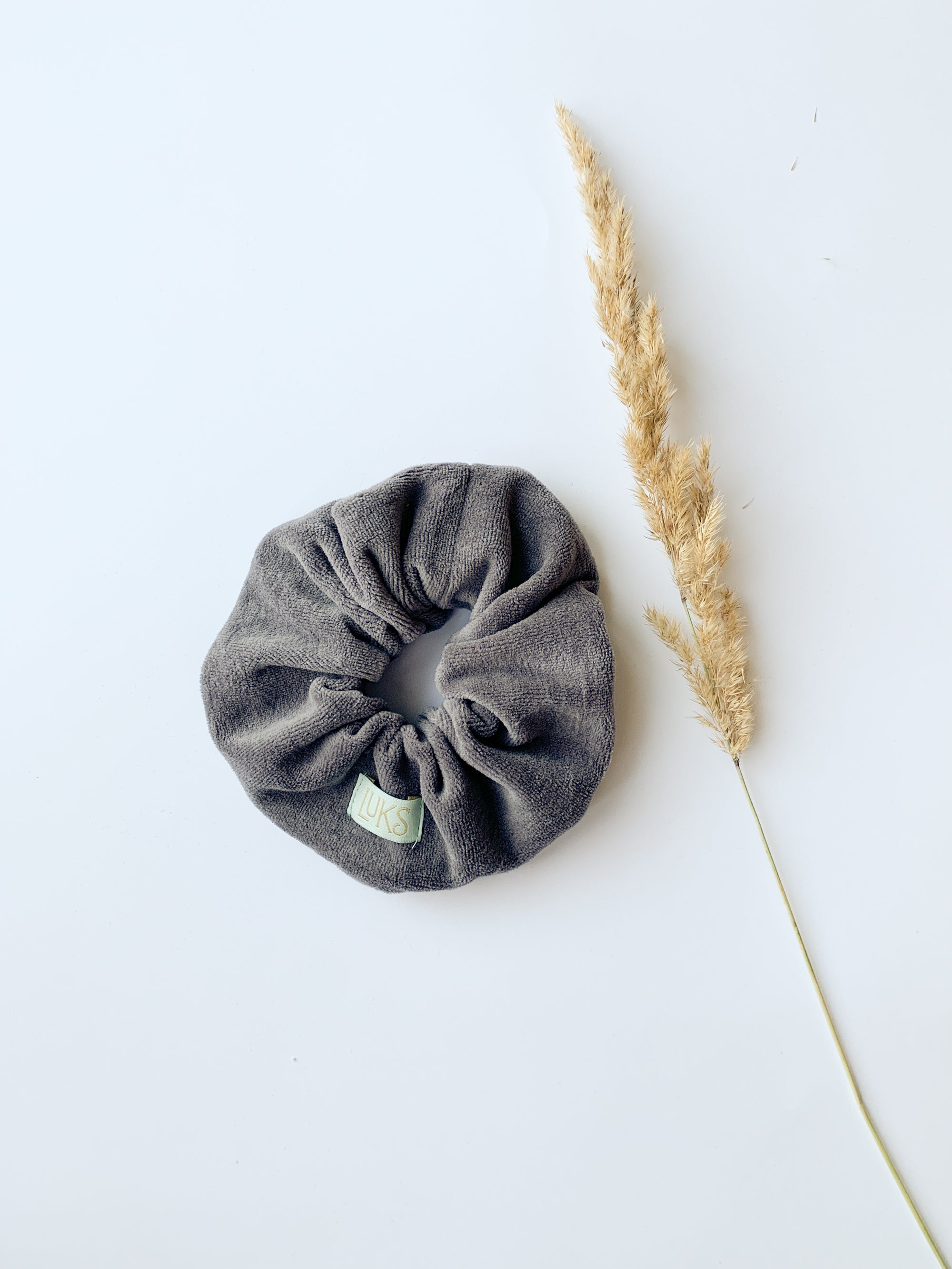 Frotka Maxi Velvet Silver Grey