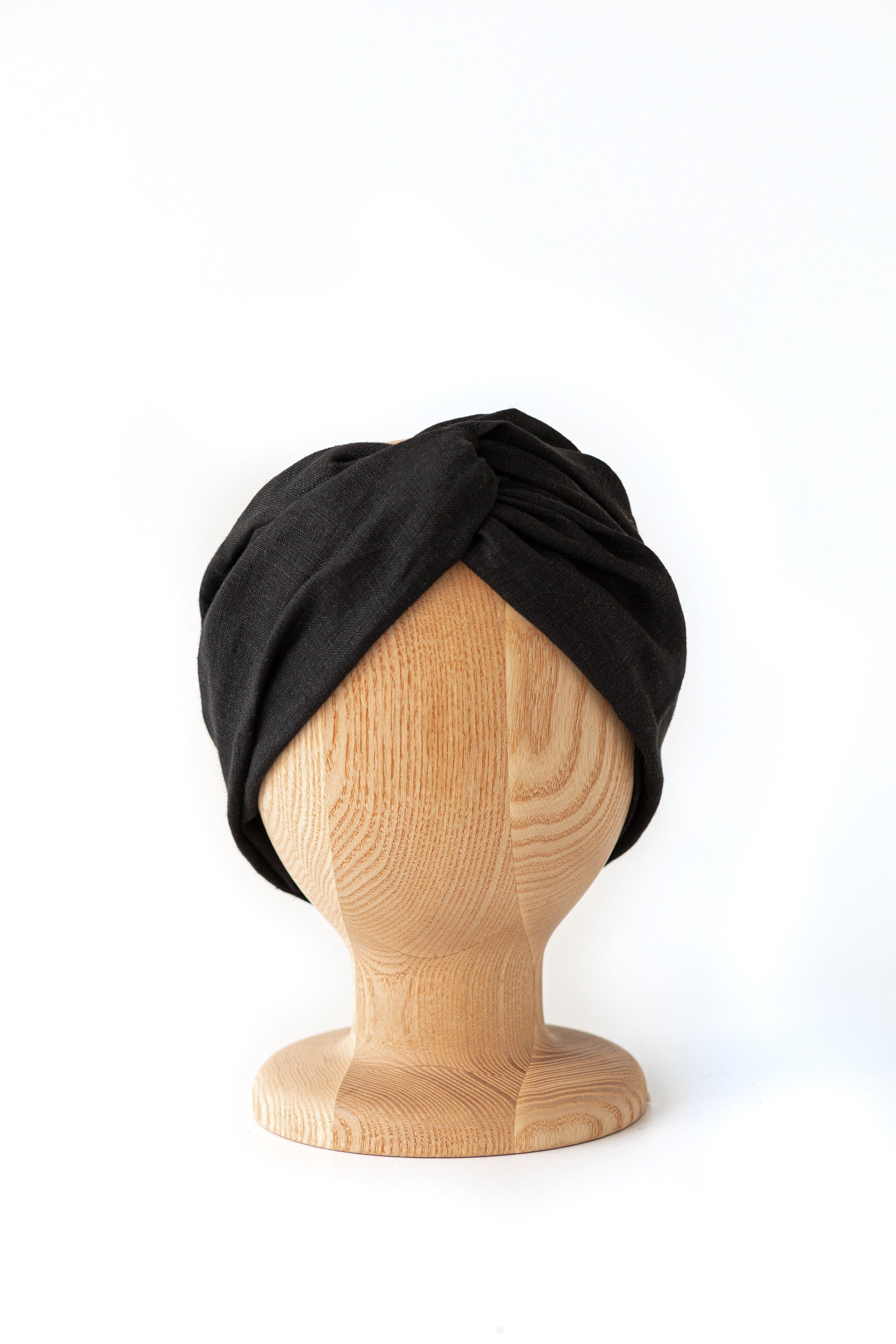 Turband Maxi Linen Black