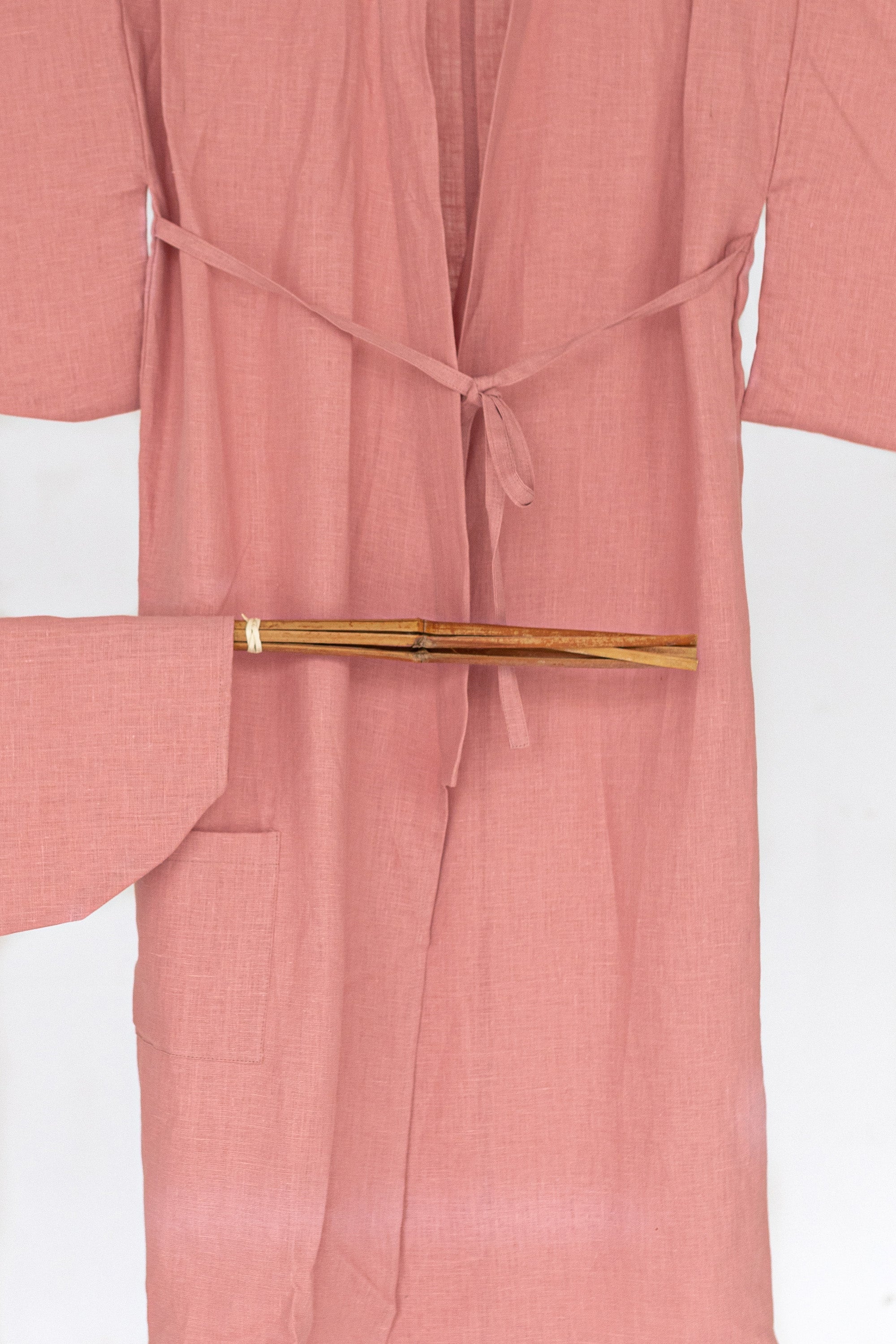Yukata Kimono Linen Pink