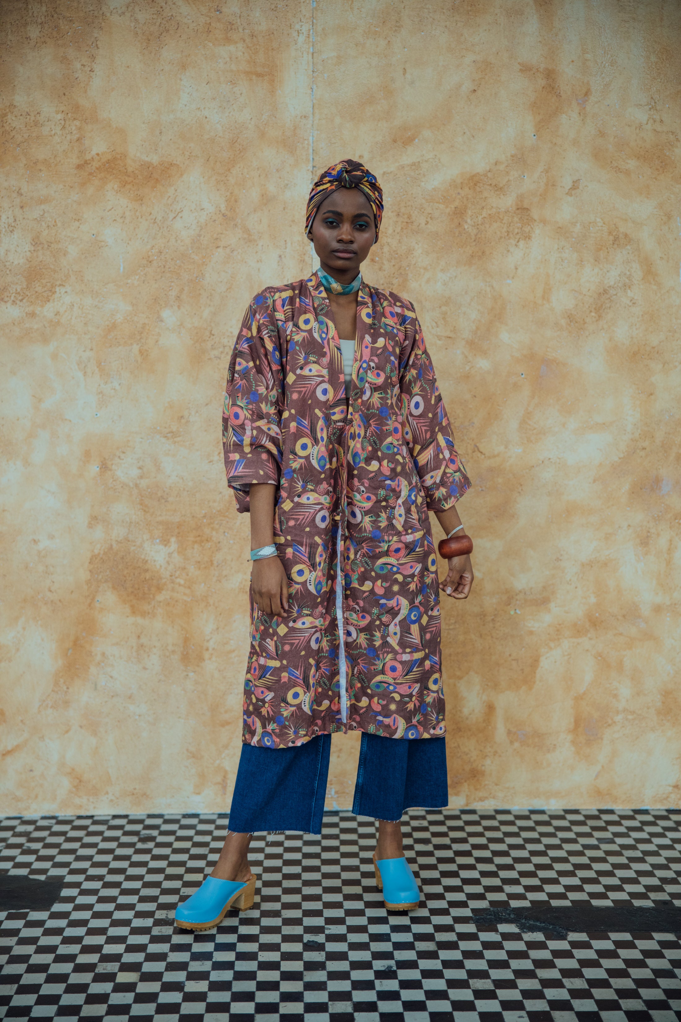 Yukata Kimono African Clash