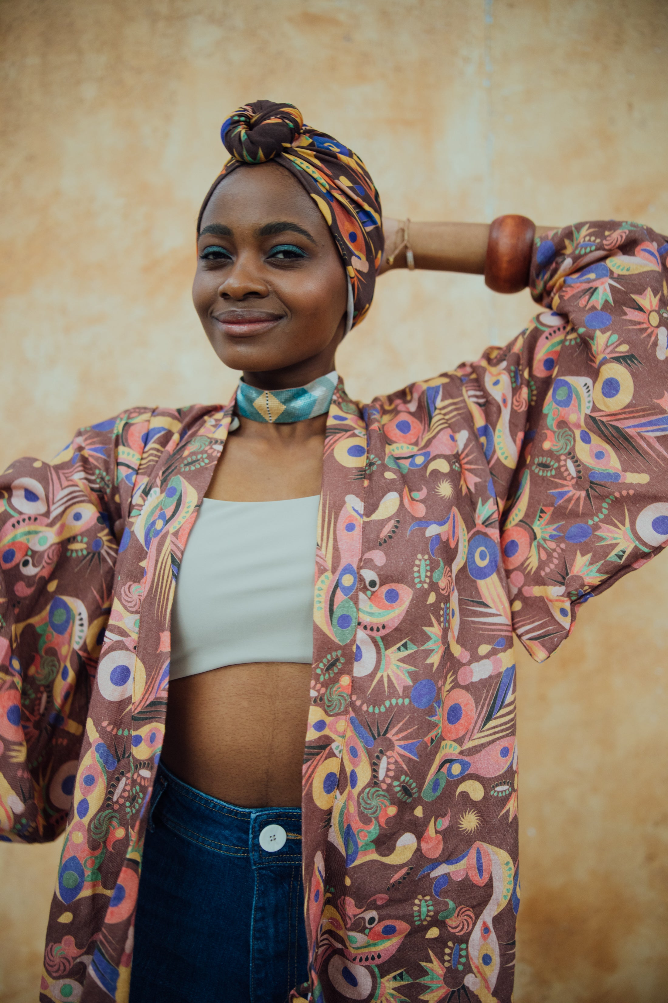Yukata Kimono African Clash