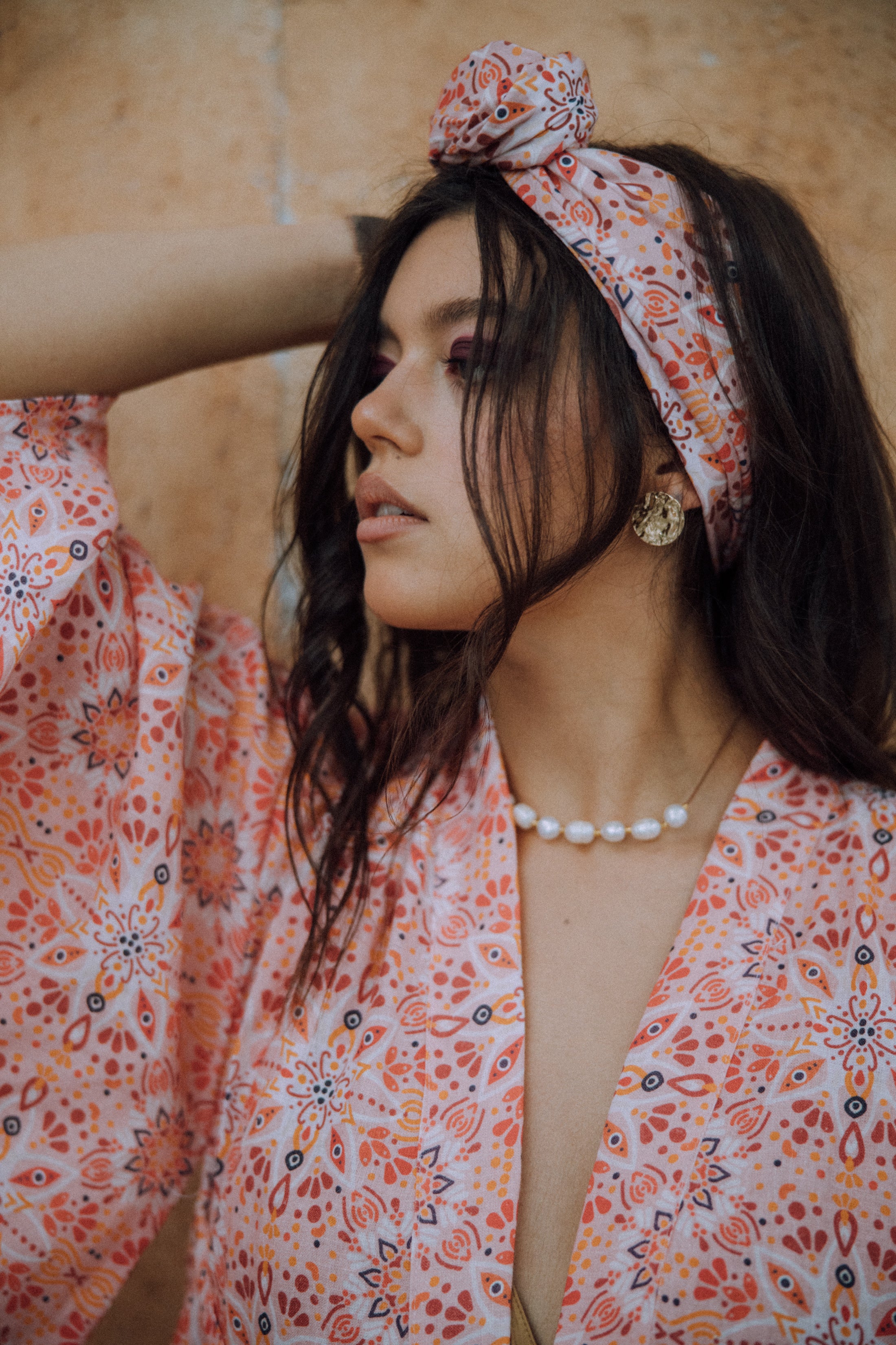 Haori Kimono Arabic Paisley