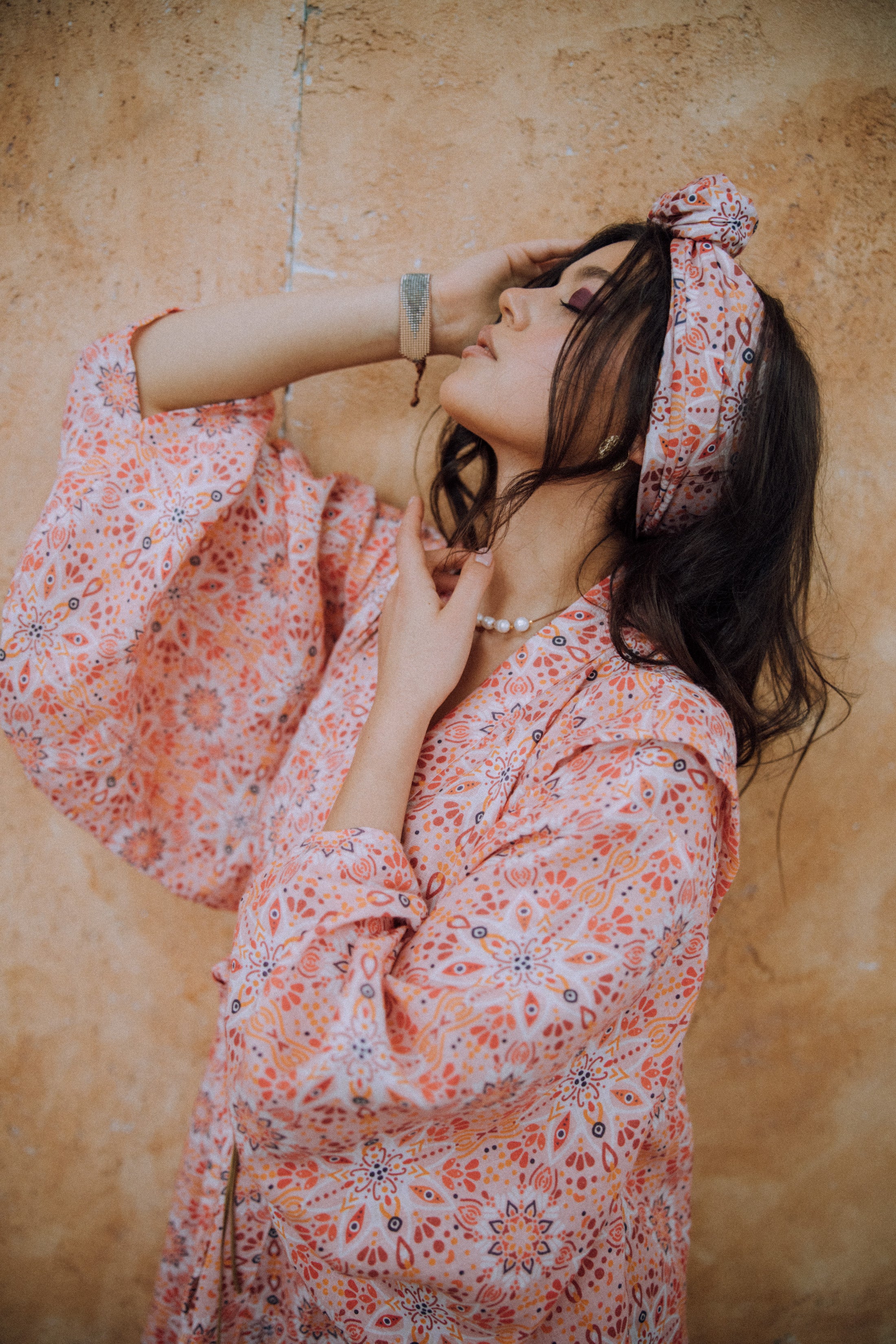 Haori Kimono Arabic Paisley