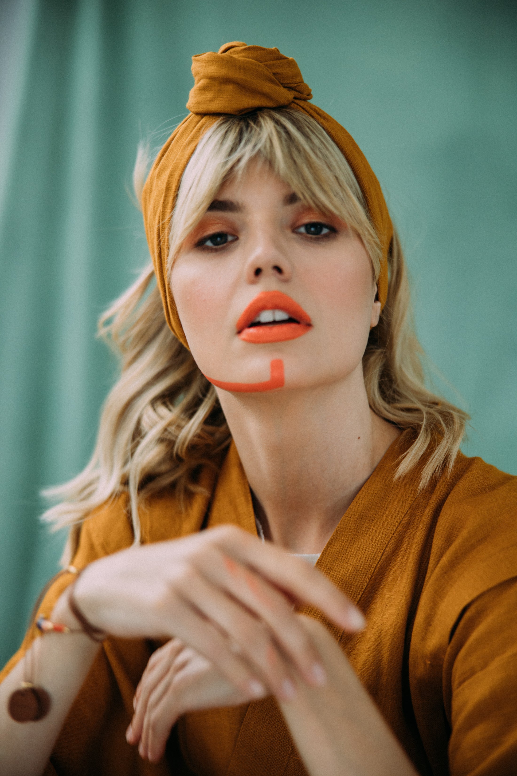Twistband Linen Ochre