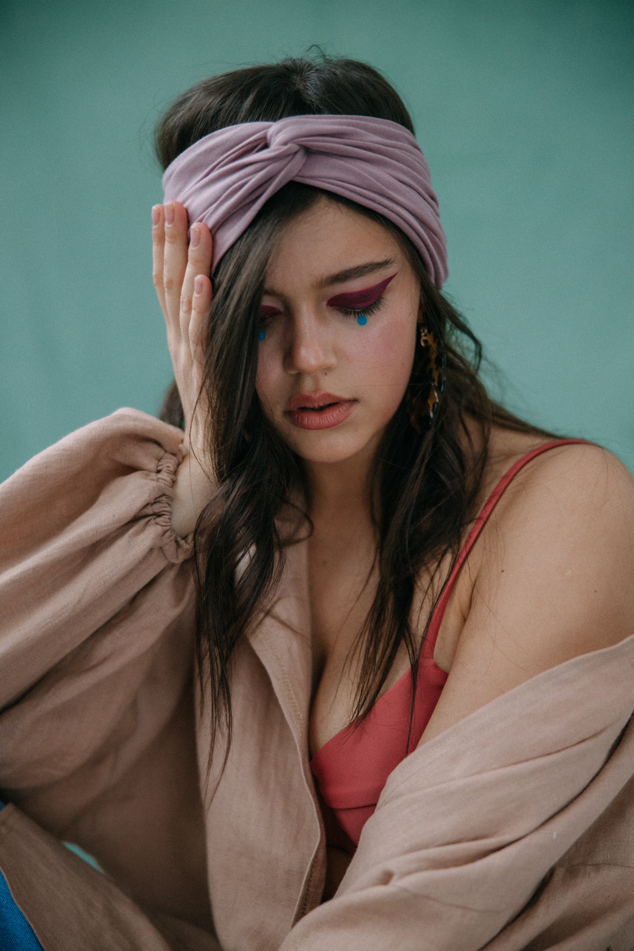 Turband Maxi Bamboo Light Think Pink