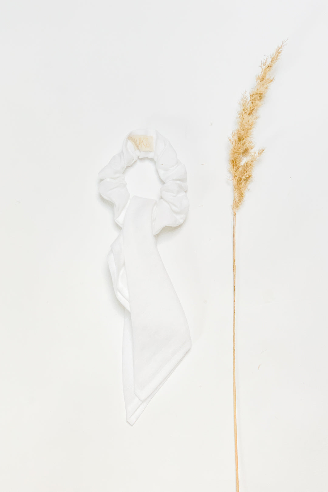 Frotka Midi z szarfą Linen White