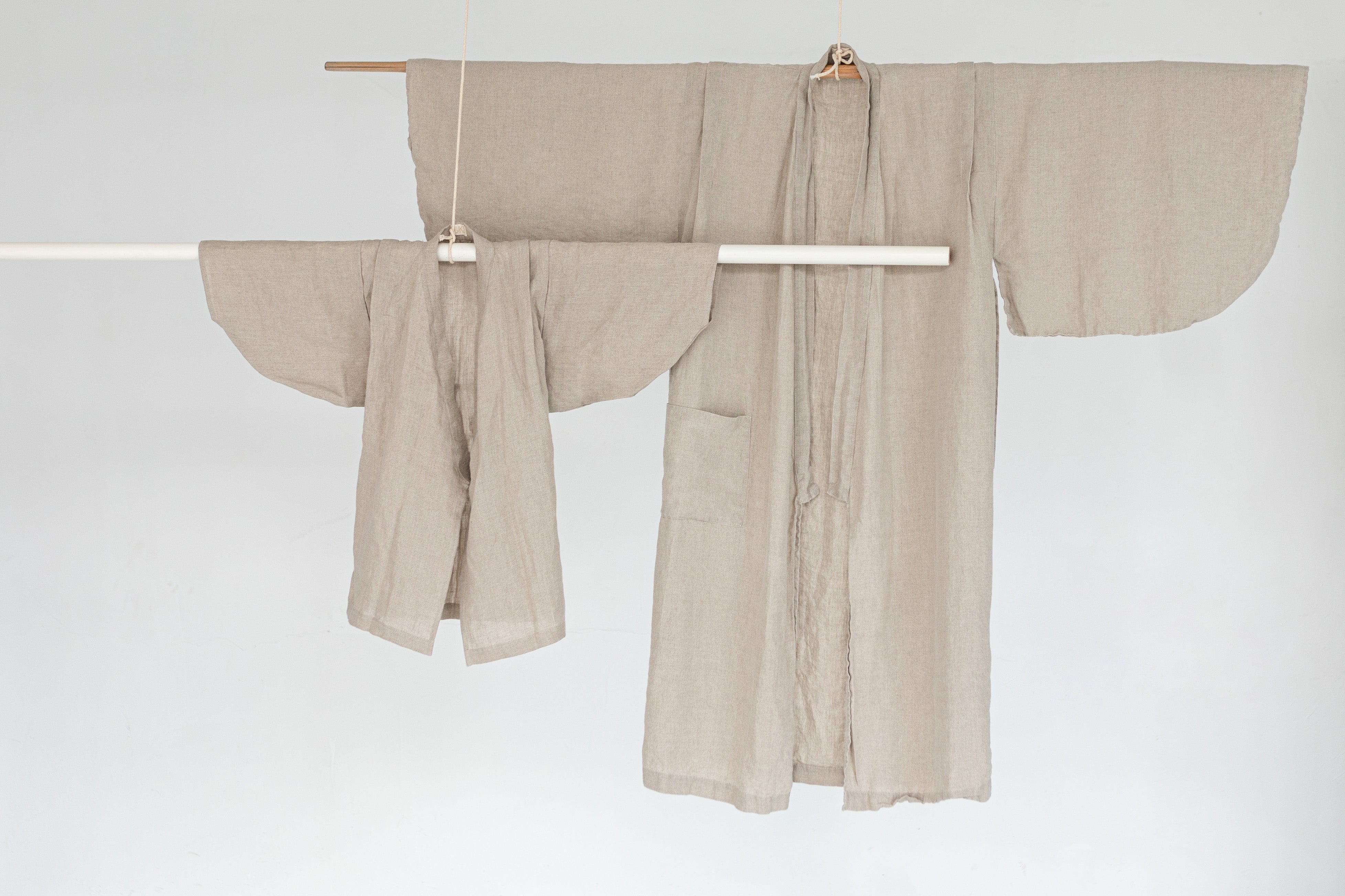 Yukata Kimono Linen Natural