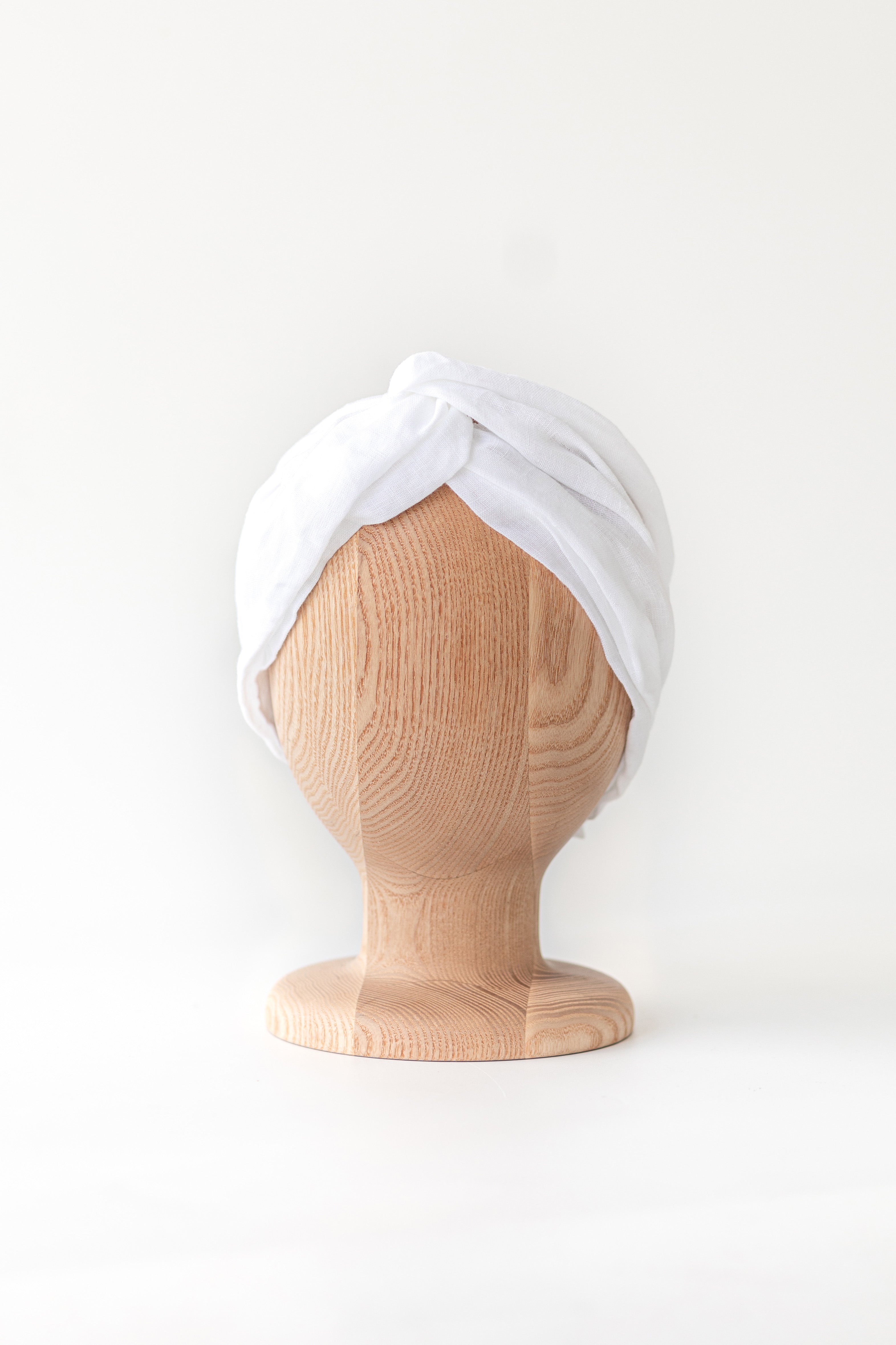 Turband Maxi Linen White