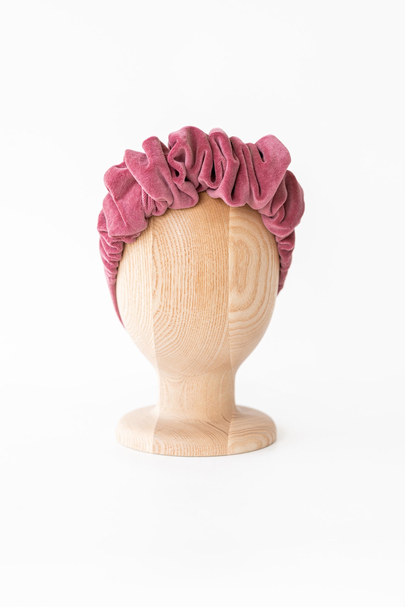 Royal Headband Velvet Dusty Pink