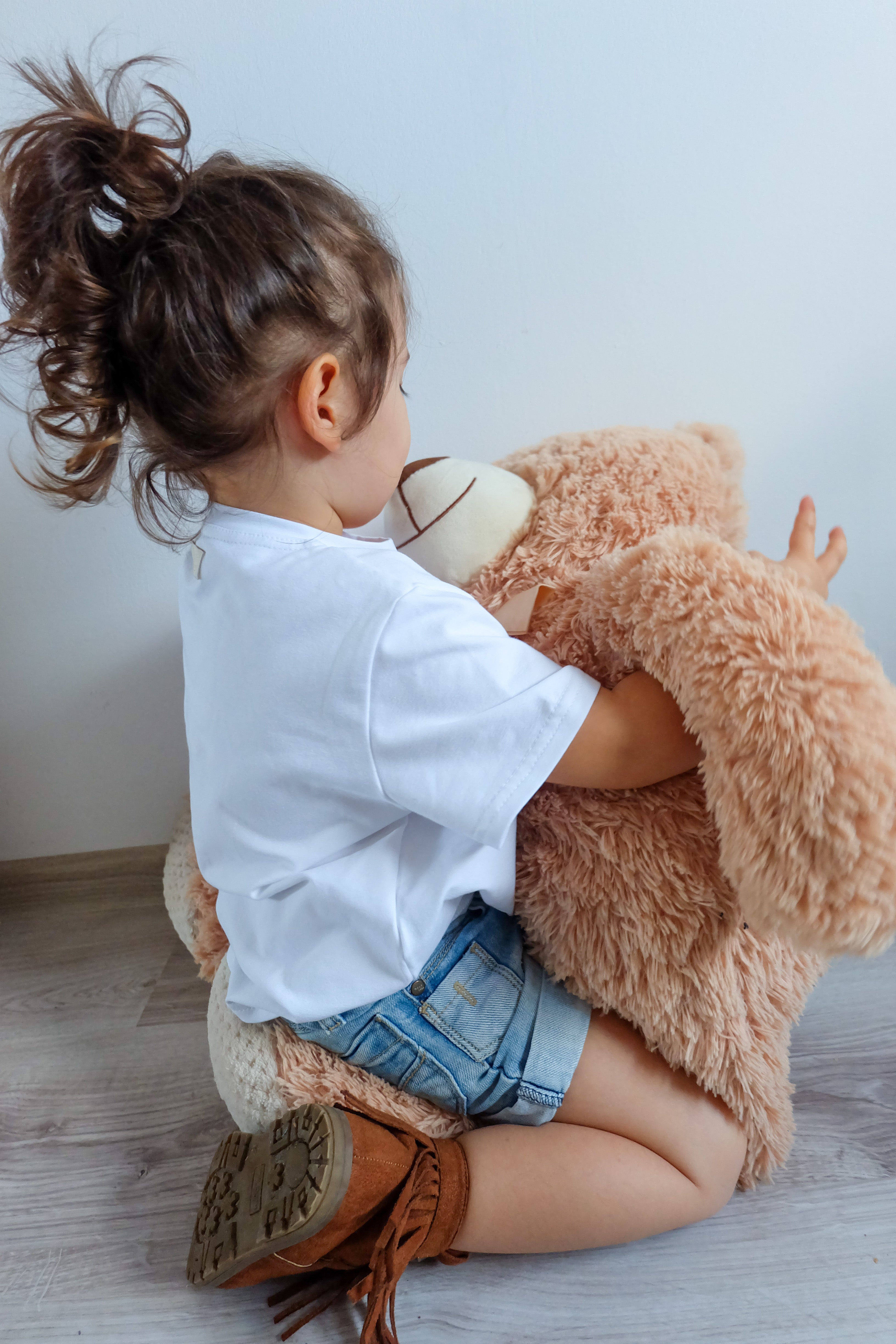 Oversize T-shirt Organic White Kids SALE