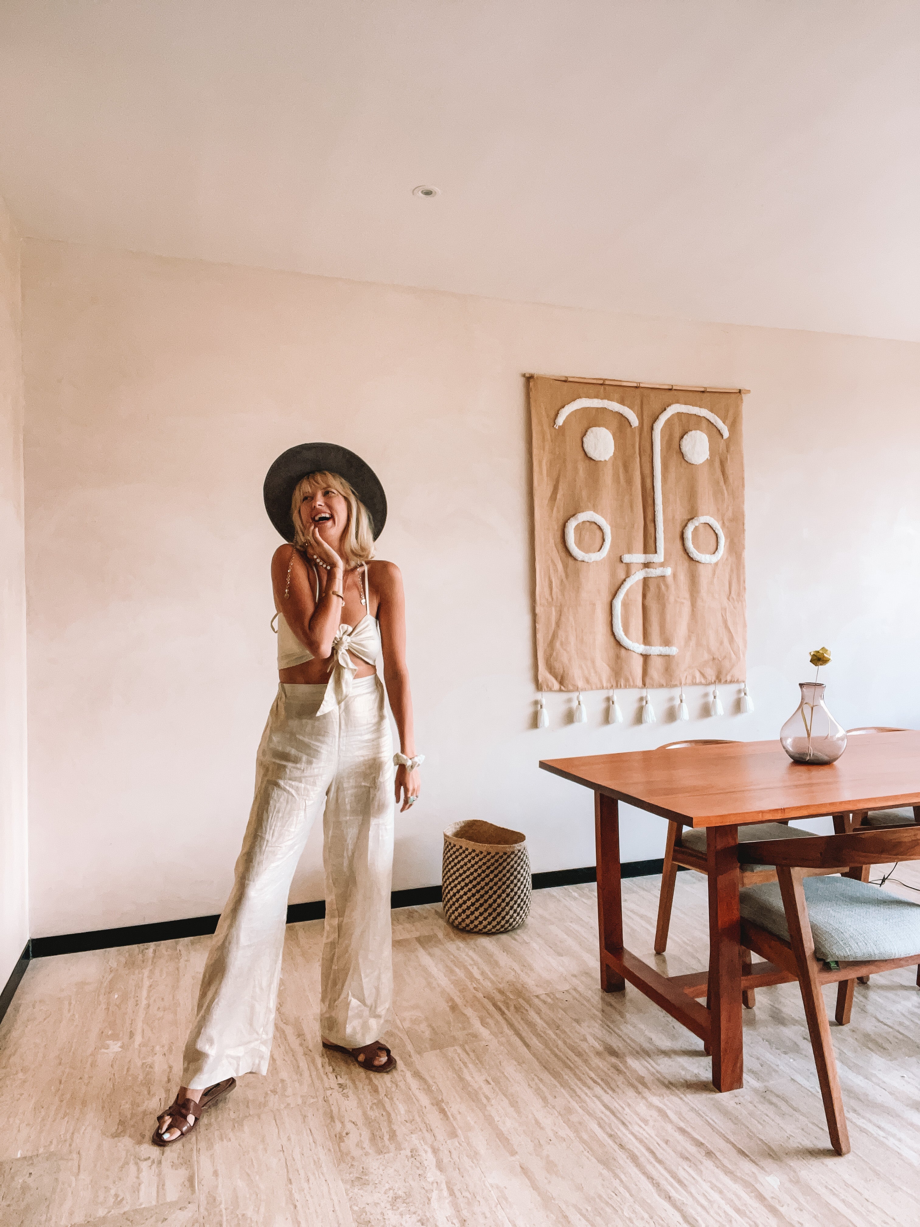 Spodnie Golden Linen