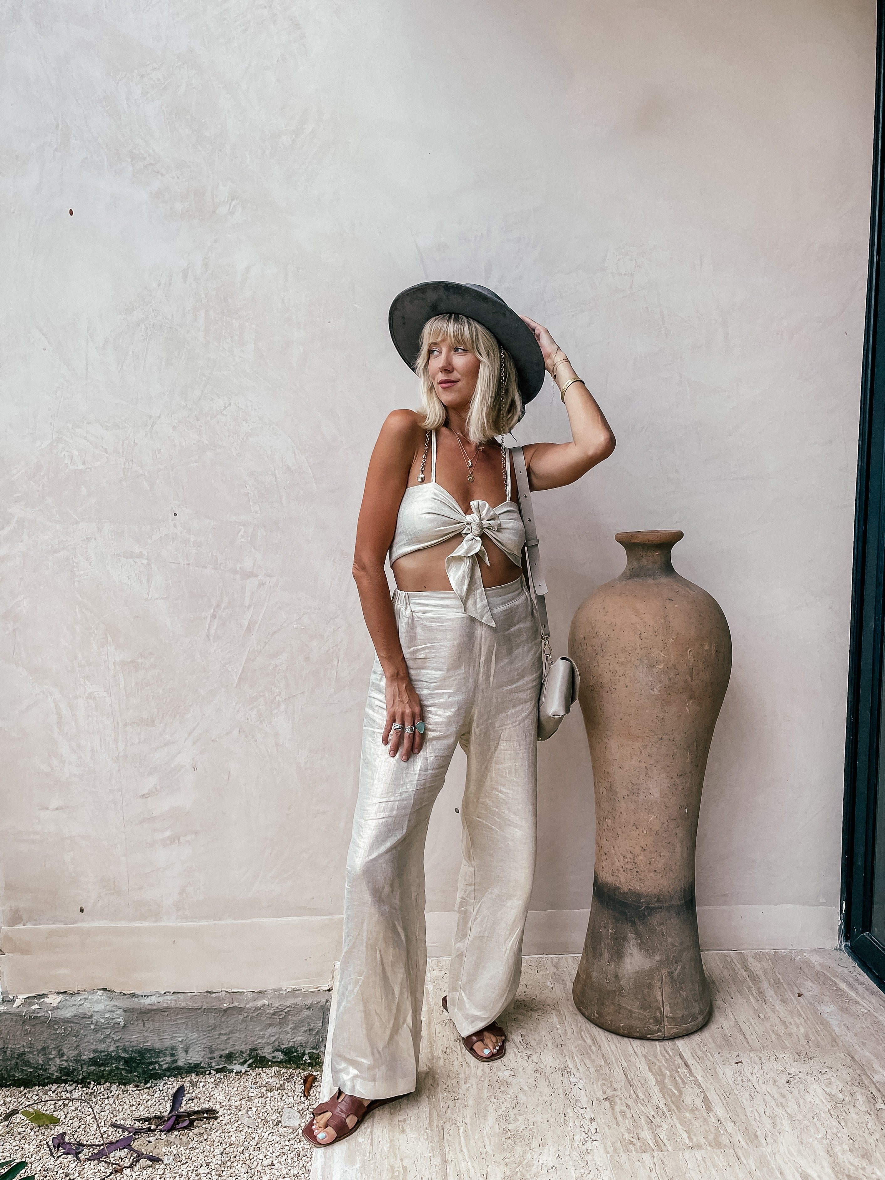 Spodnie Golden Linen