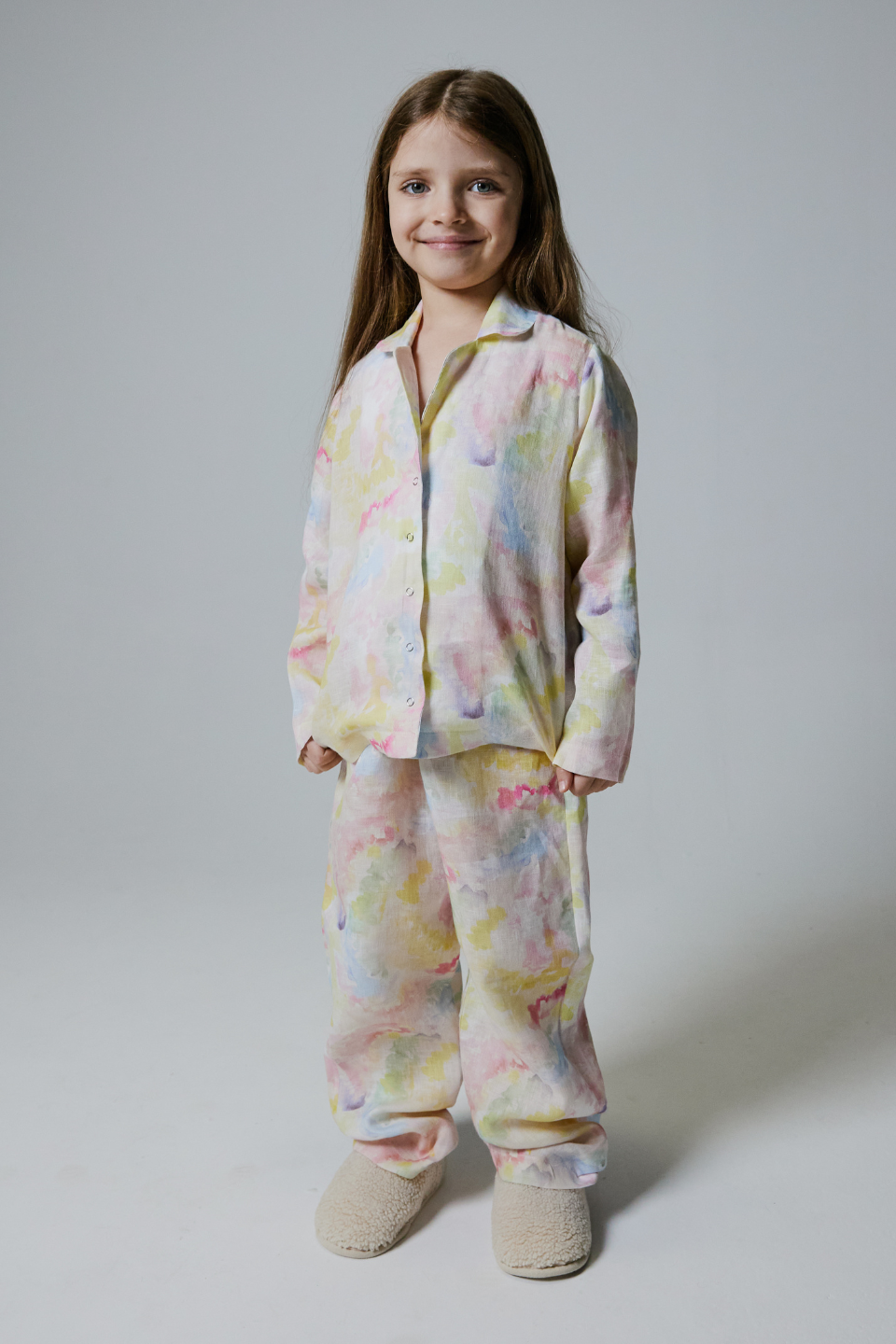 Piżama lniana Amor Puro