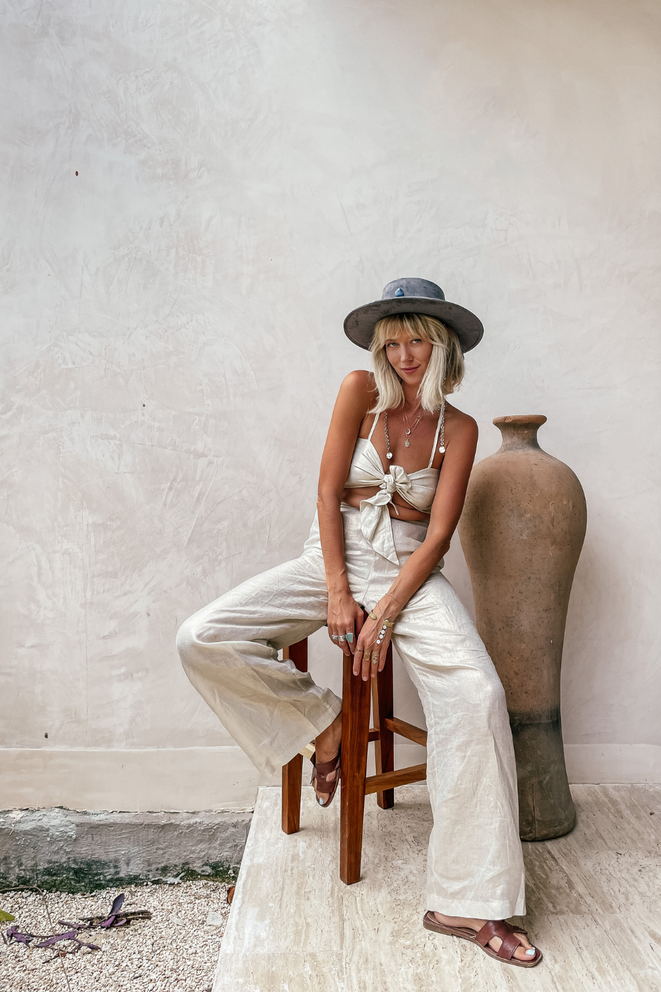 Spodnie Golden Linen