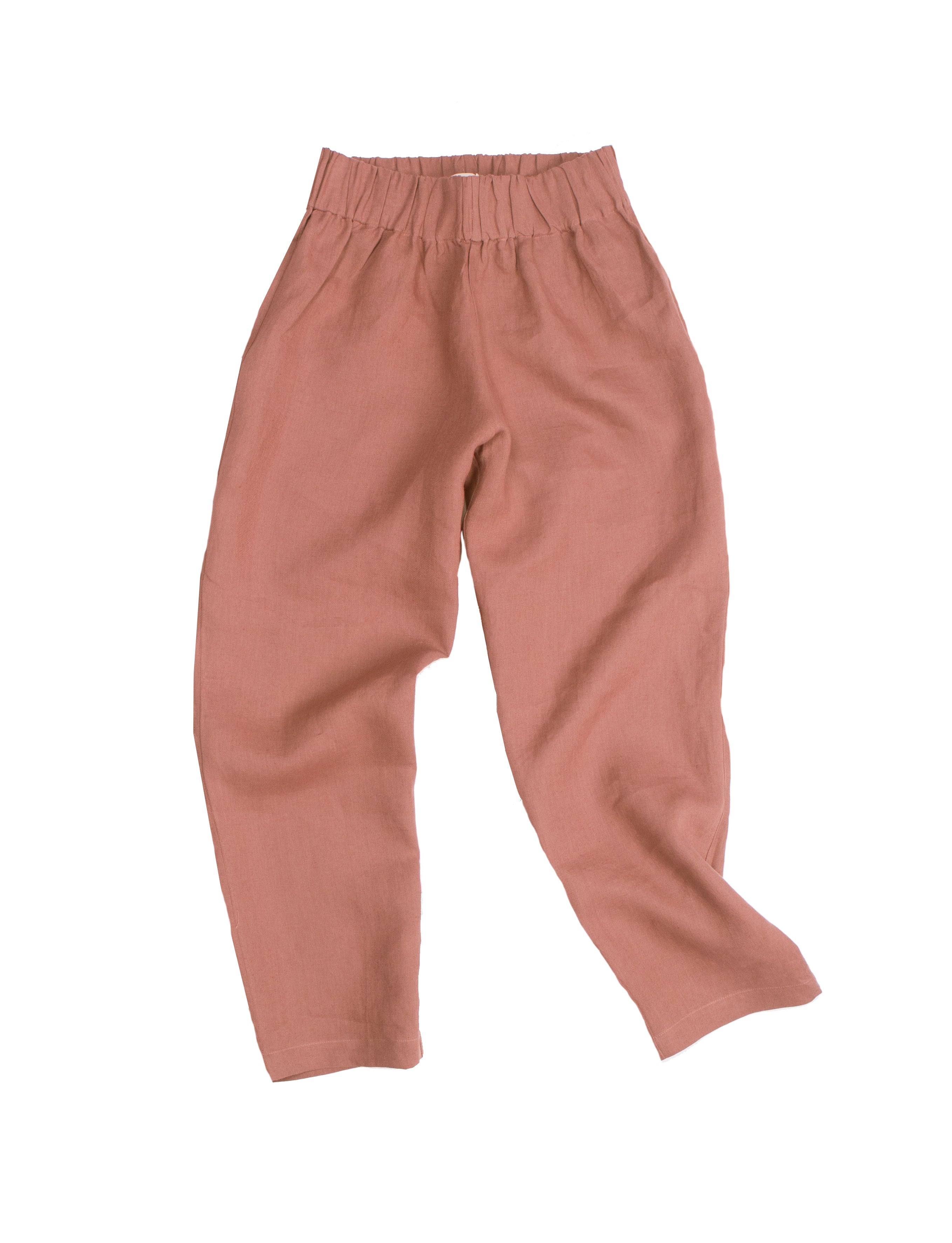 Puchi Pants Linen Plum