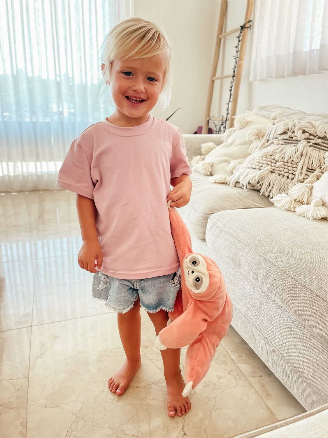 Oversize T-shirt Vintage Rose Kids