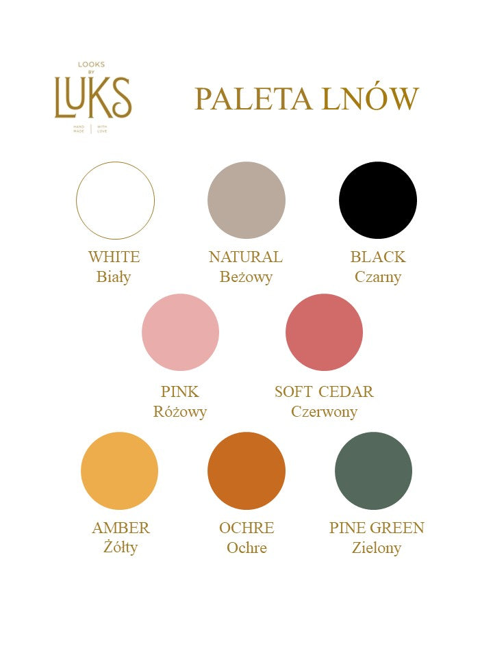 OD RĘKI Puchi Pants Linen - Wybierz Swój Kolor