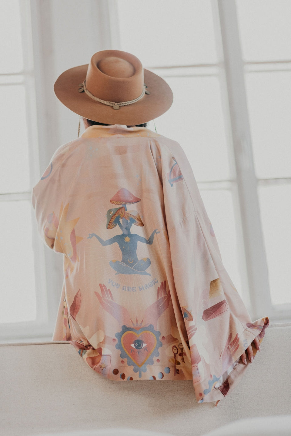 OD RĘKI Furisode Short Kimono You Are Magic