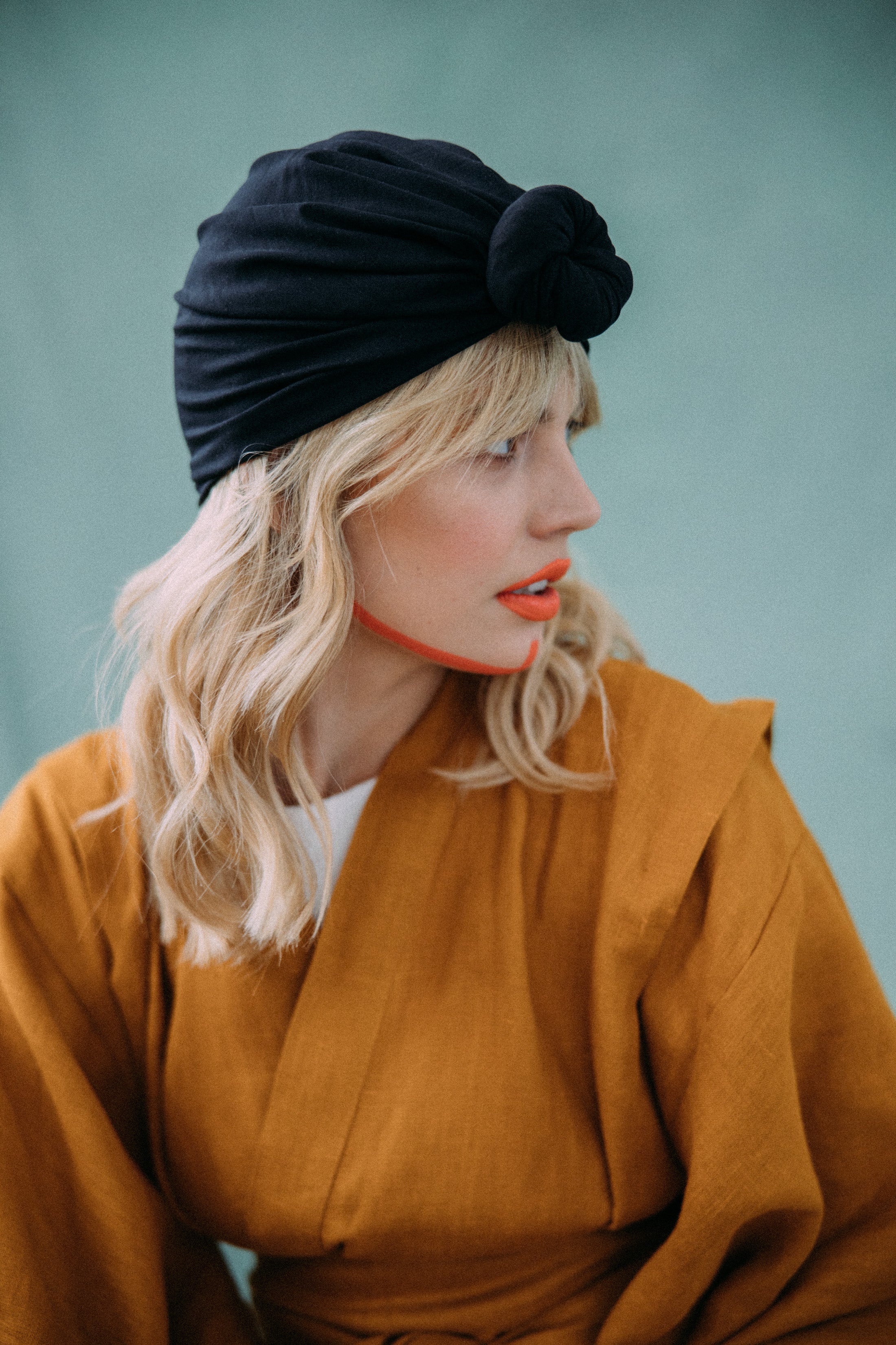 Turban No.2 Organic Black