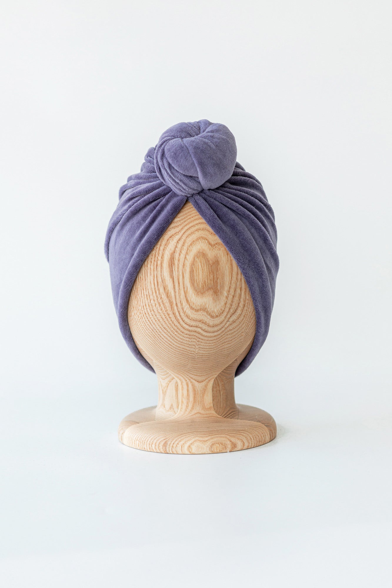 Turban No.2 Velvet Dusty Purple