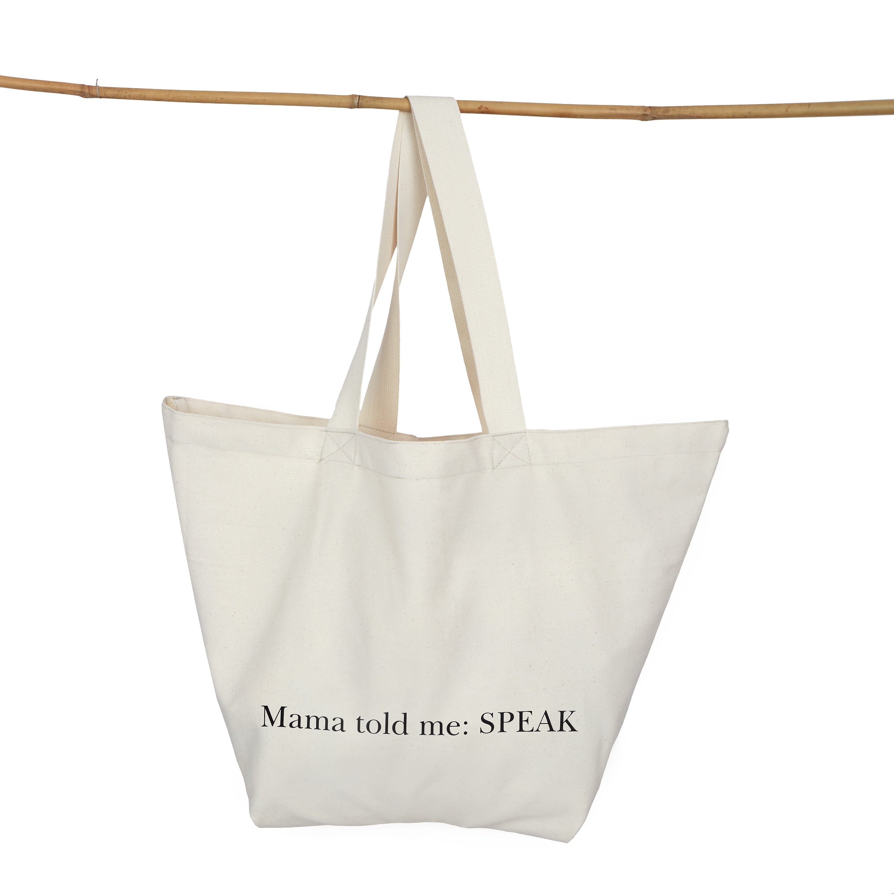 Liberté Shopper Bag "Mama Told Me: SPEAK"