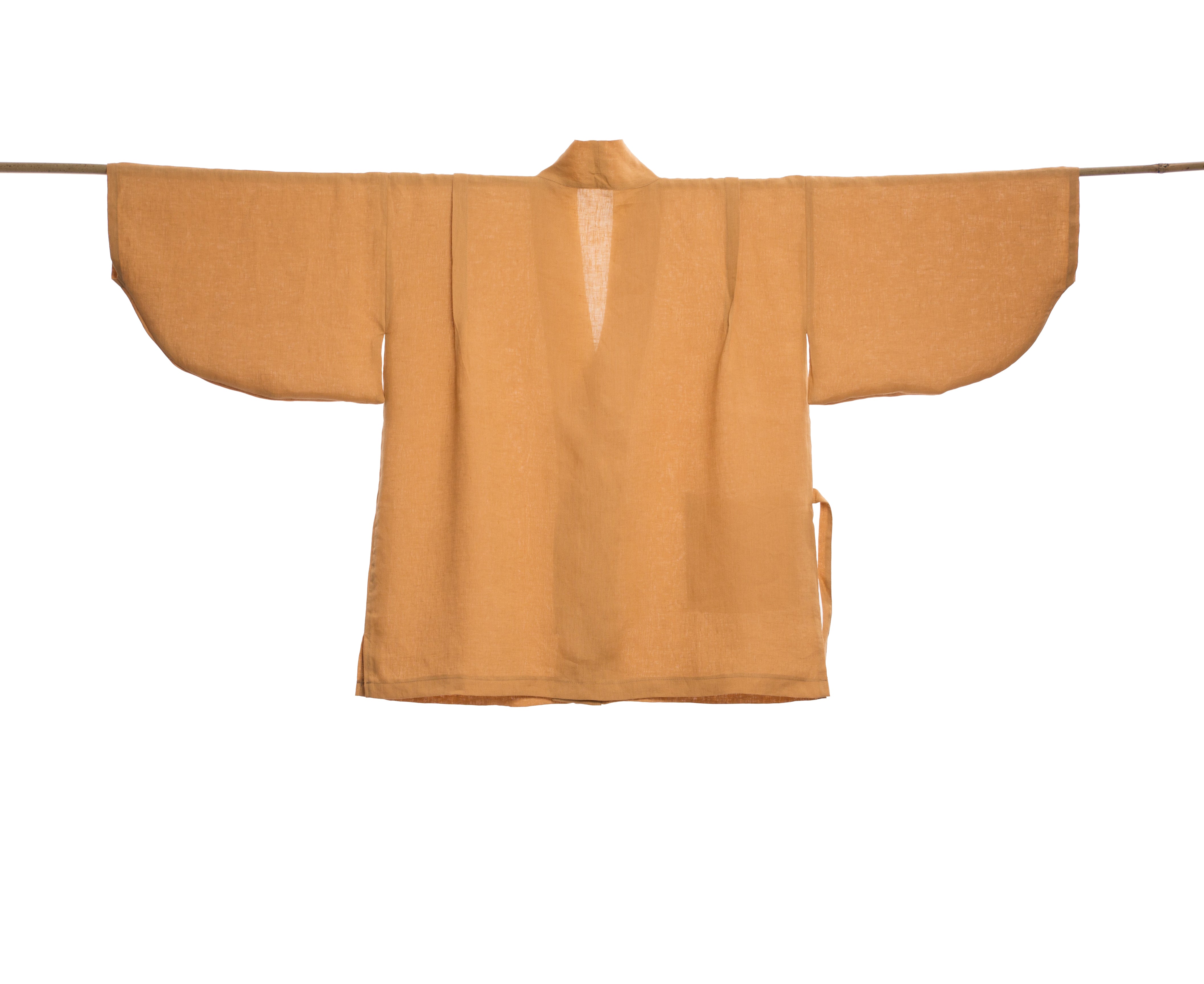 Haori Kimono Linen Caramel