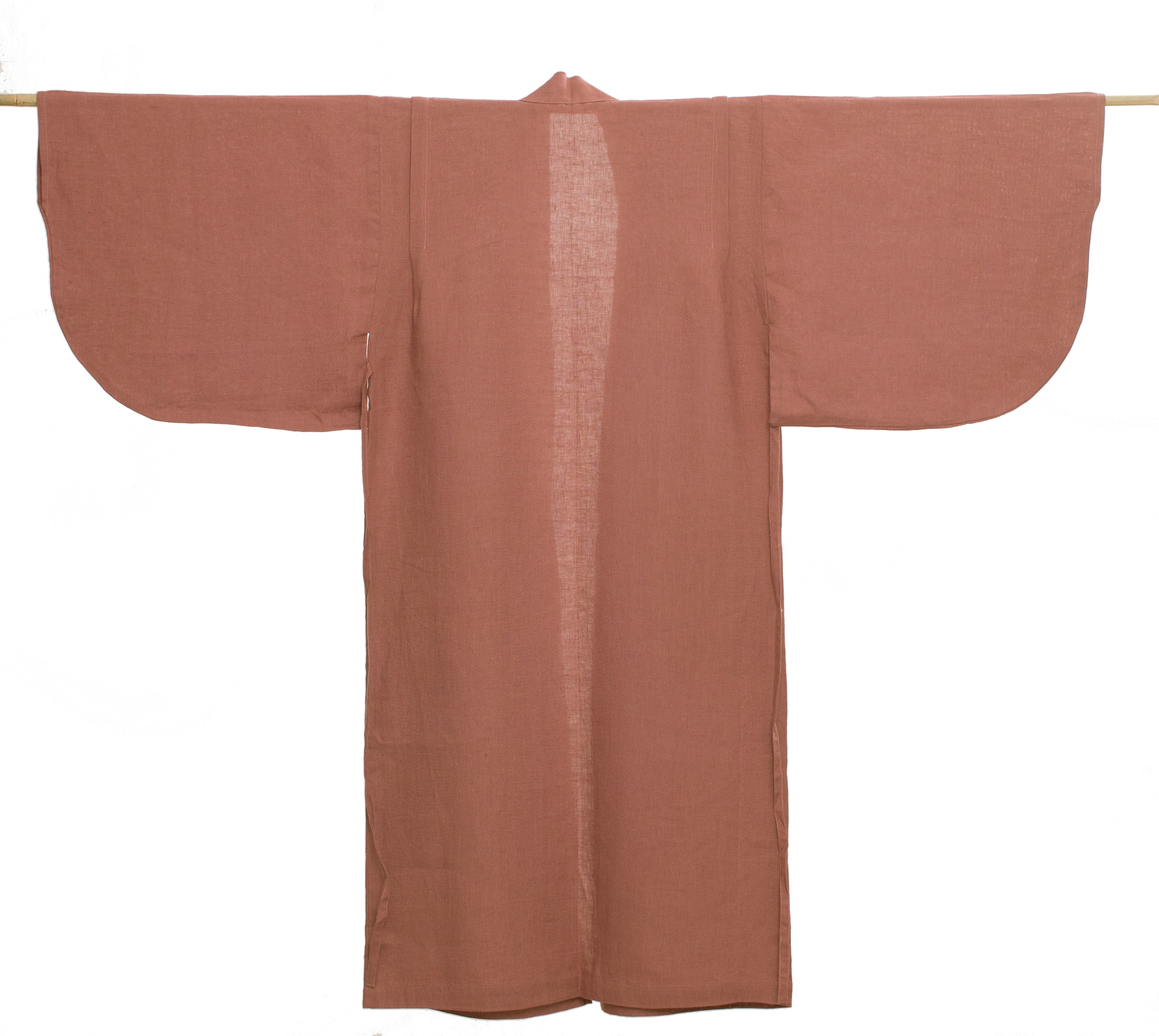 Yukata Kimono Linen Plum